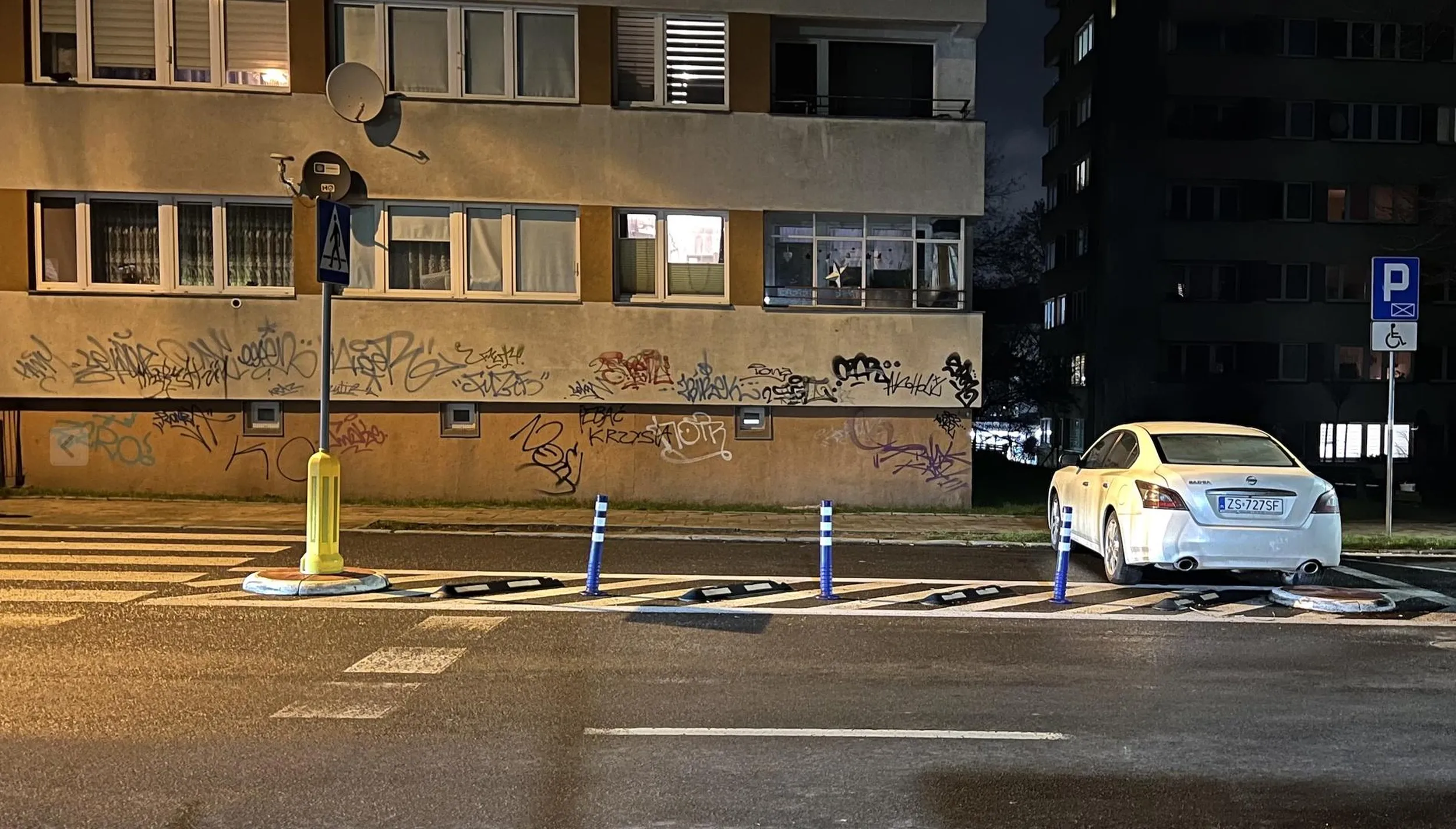 Tyle wolnego miejsca, no to staję!