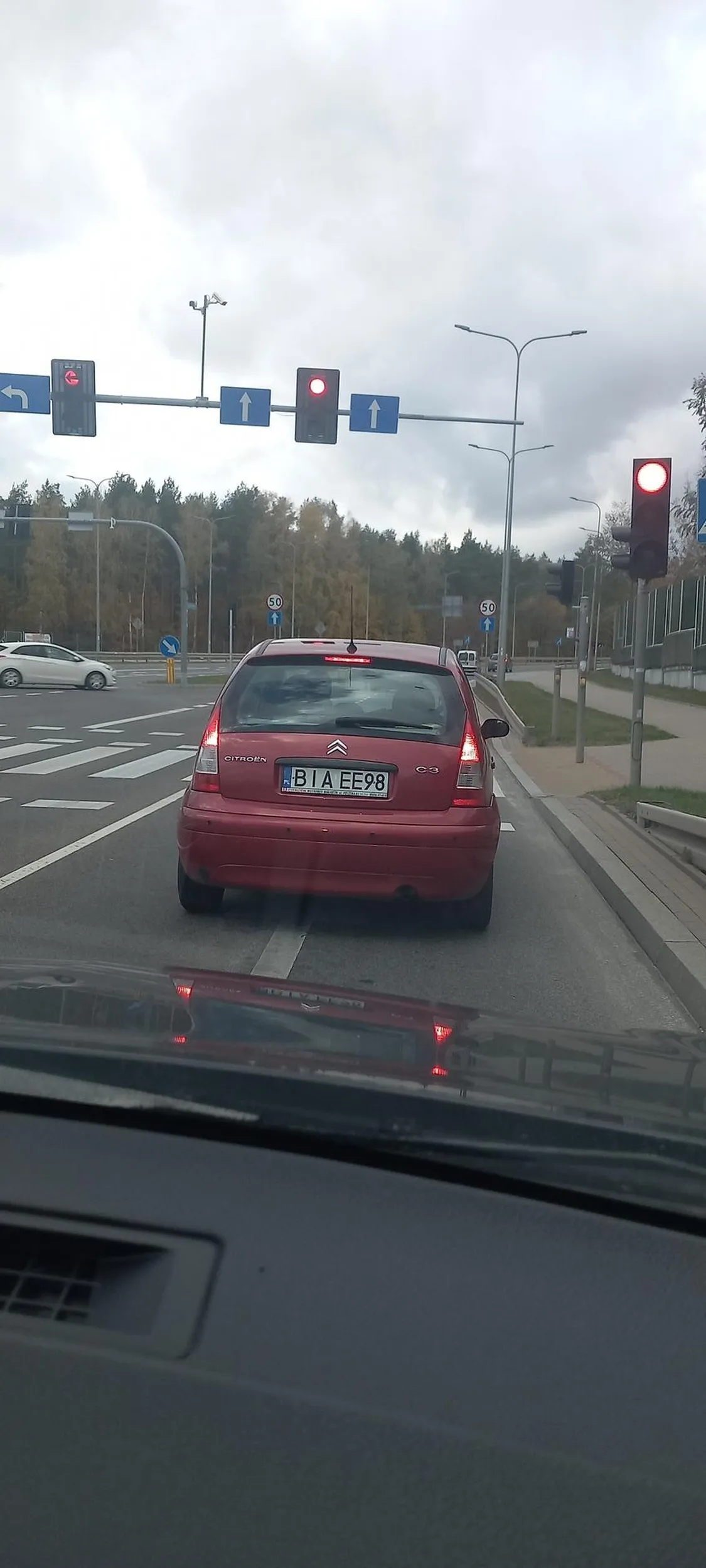 zastanow sie chamie blady zanim nastepny raz zajedziesz mi droge podczas zmiany pasa