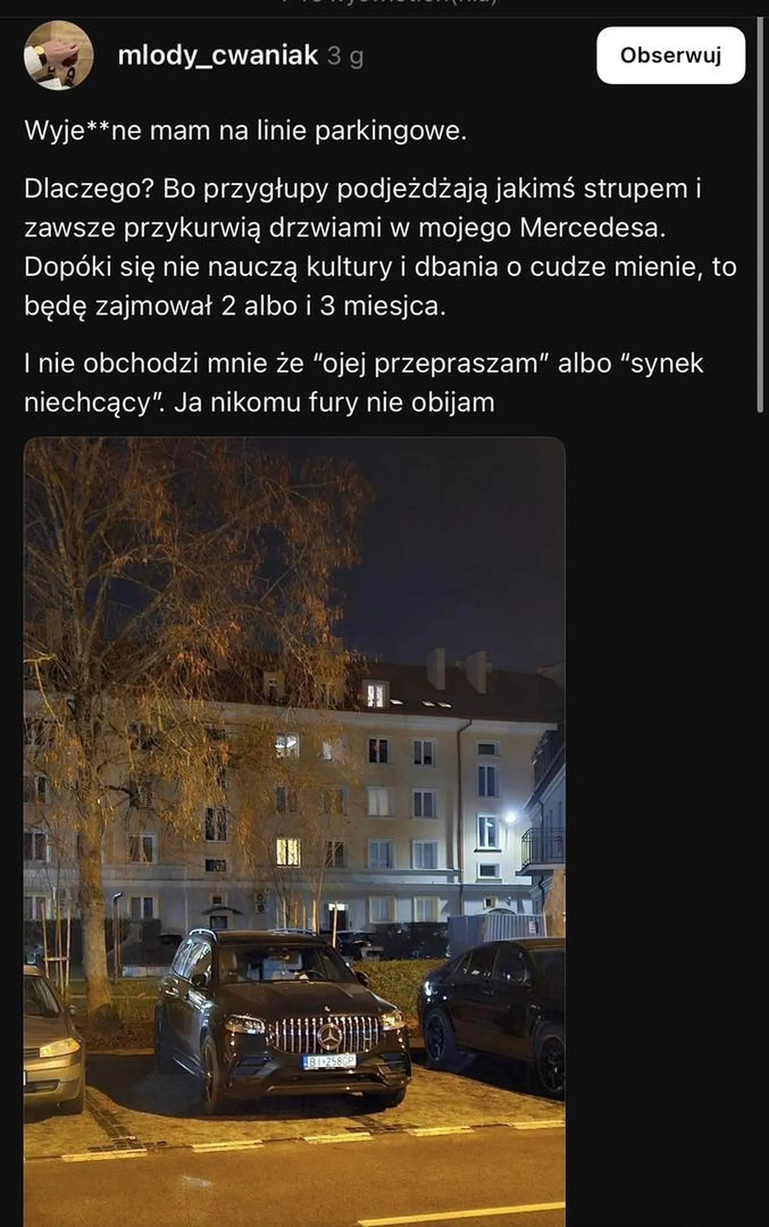 co najwyzej rowerem możesz jezdzic