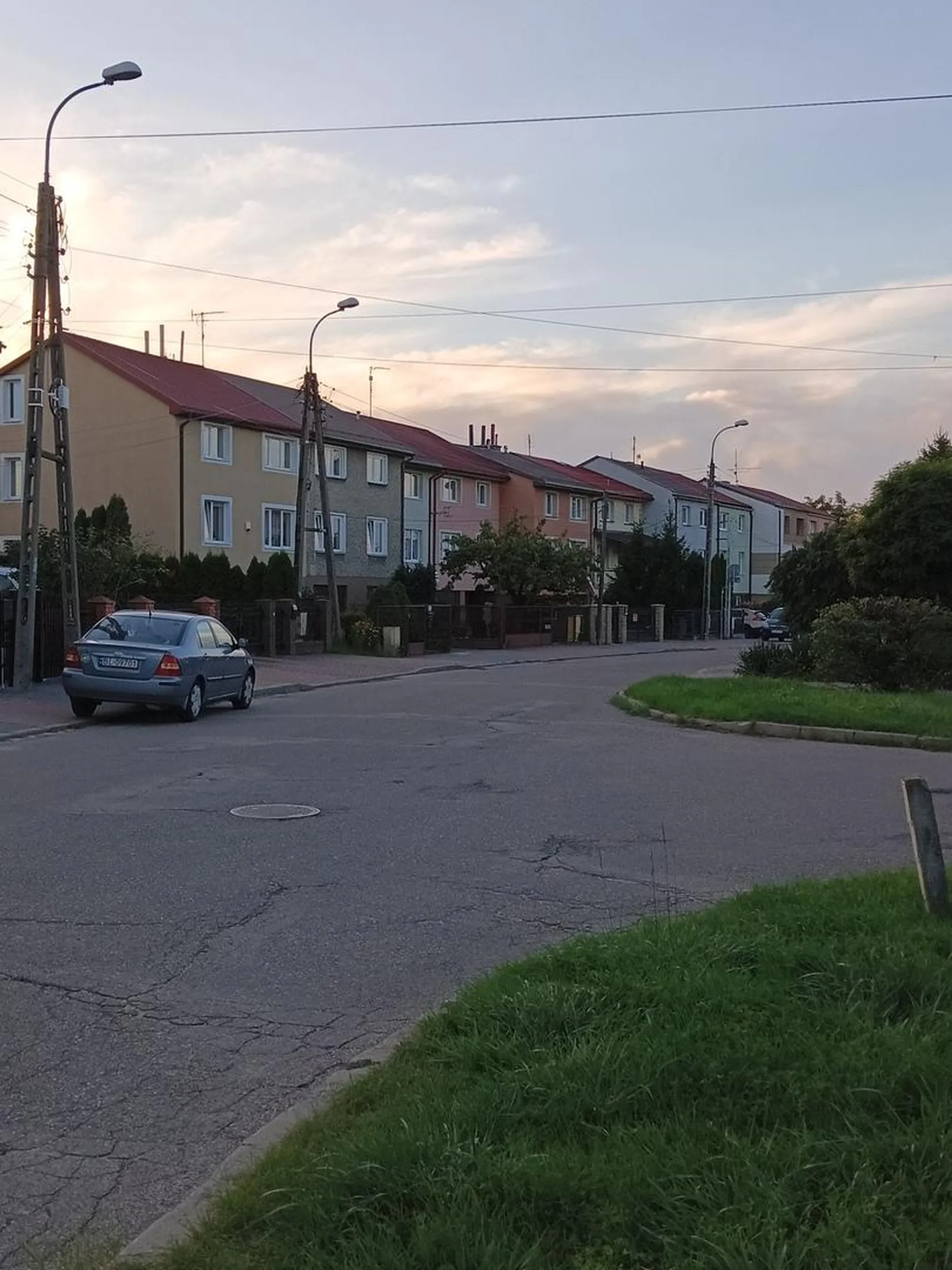 Jak tam parkowanie na skrzyżowaniu??