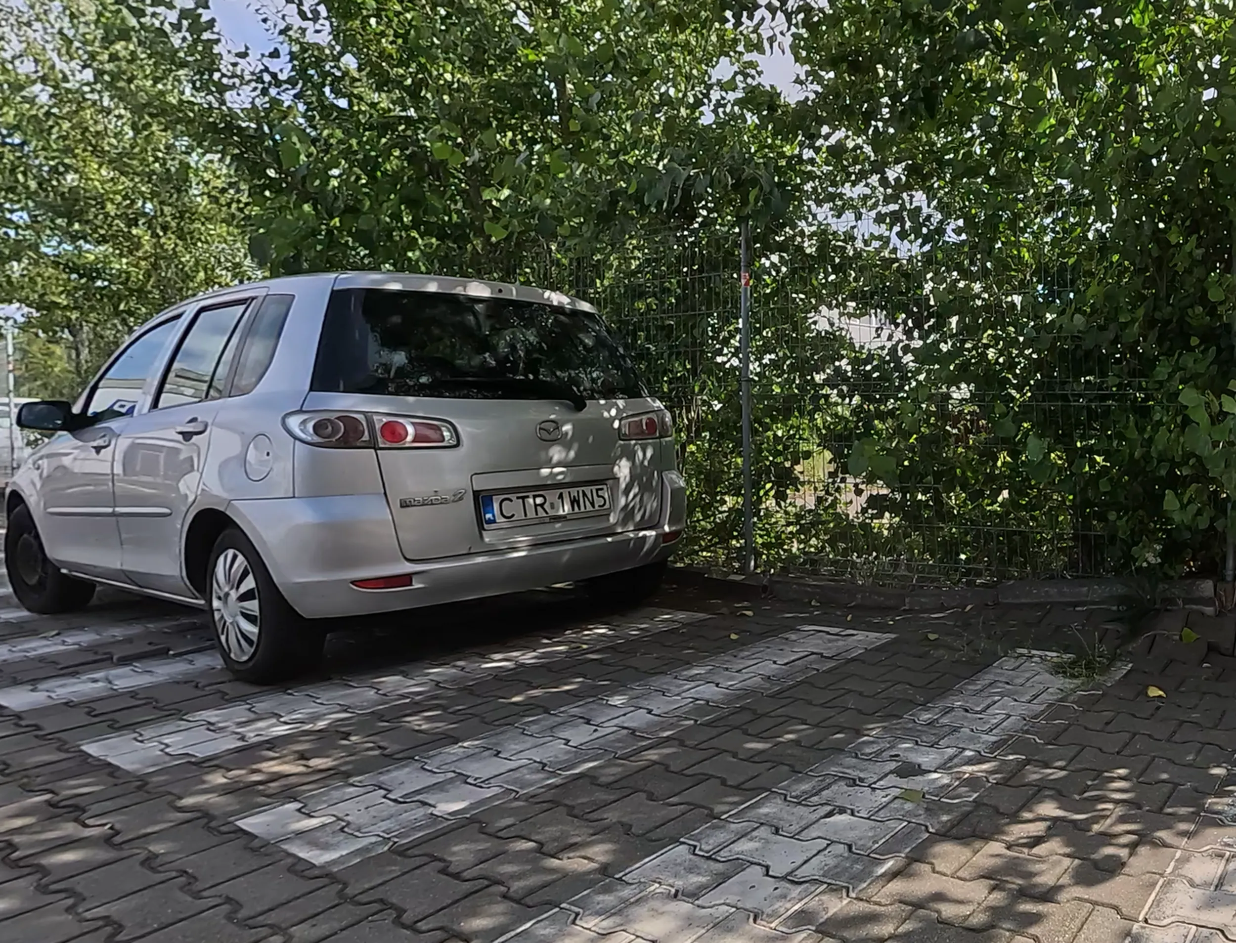 parkowanie na przejściu