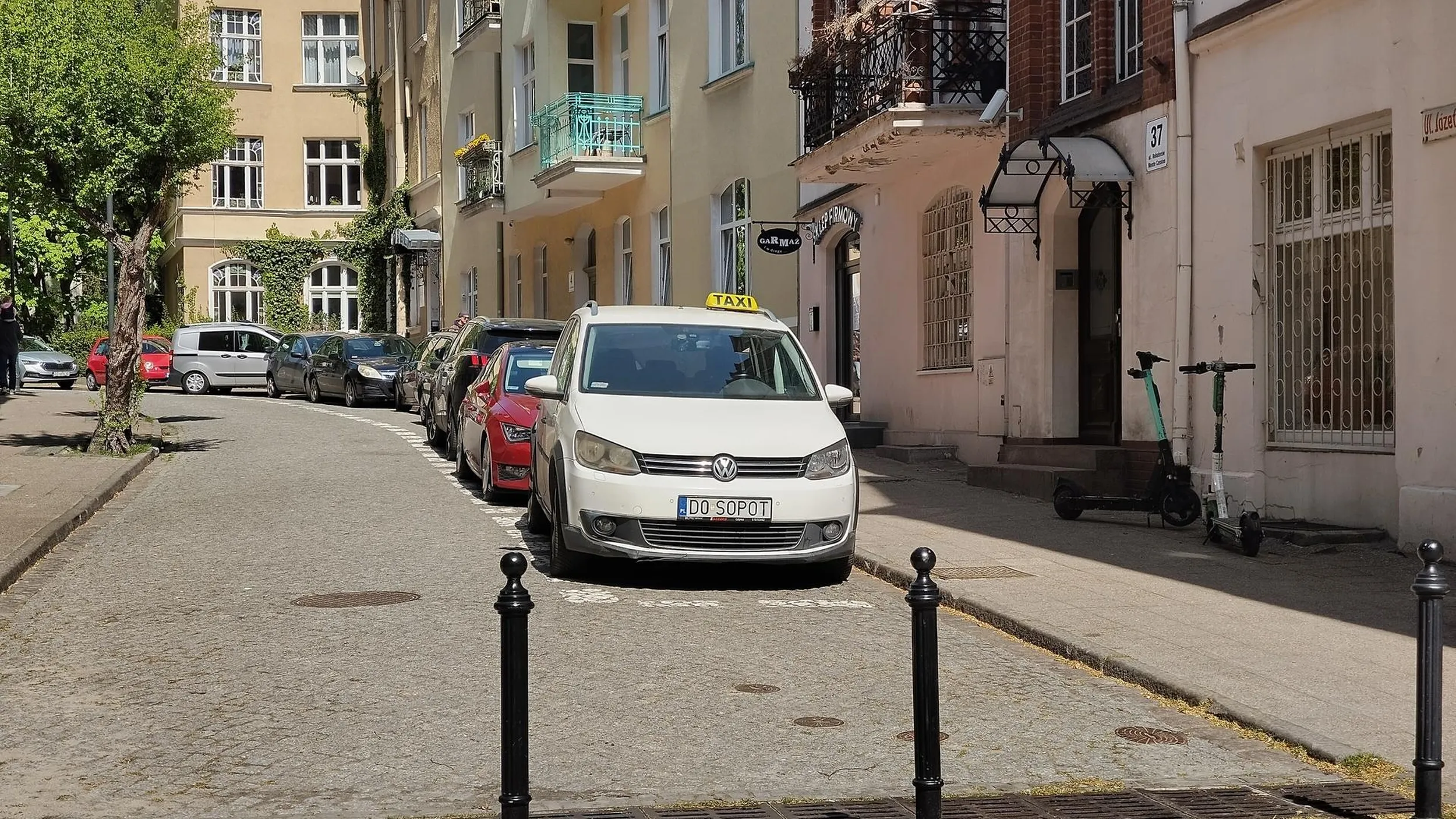 Zaparkowany w Sopocie - bez uwag