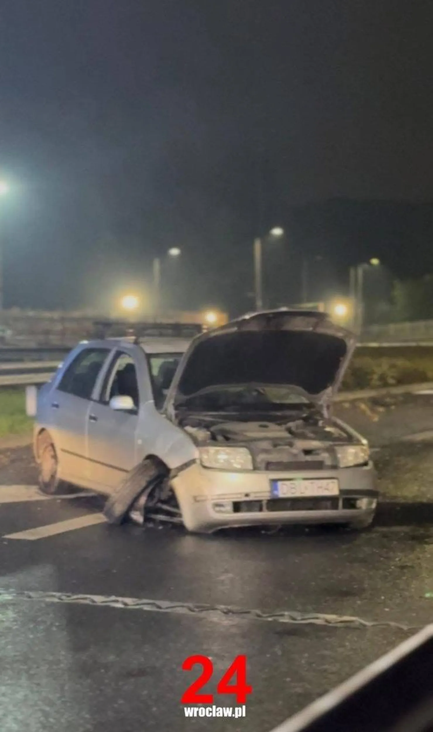 1,6 promila Dobrze że pusta droga bo śmieć by ludzi pozabijał