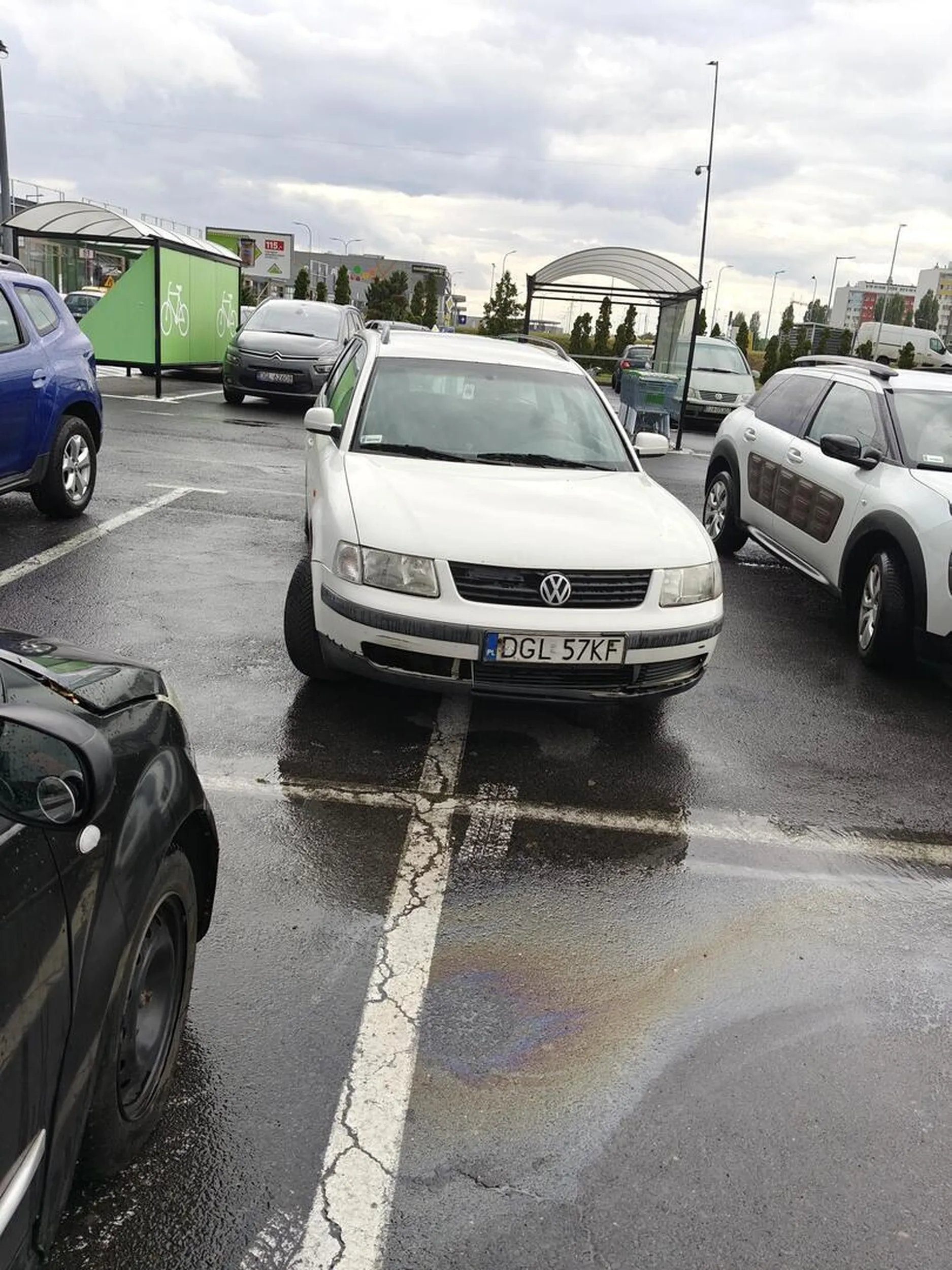 Mustrzuniu parkowania