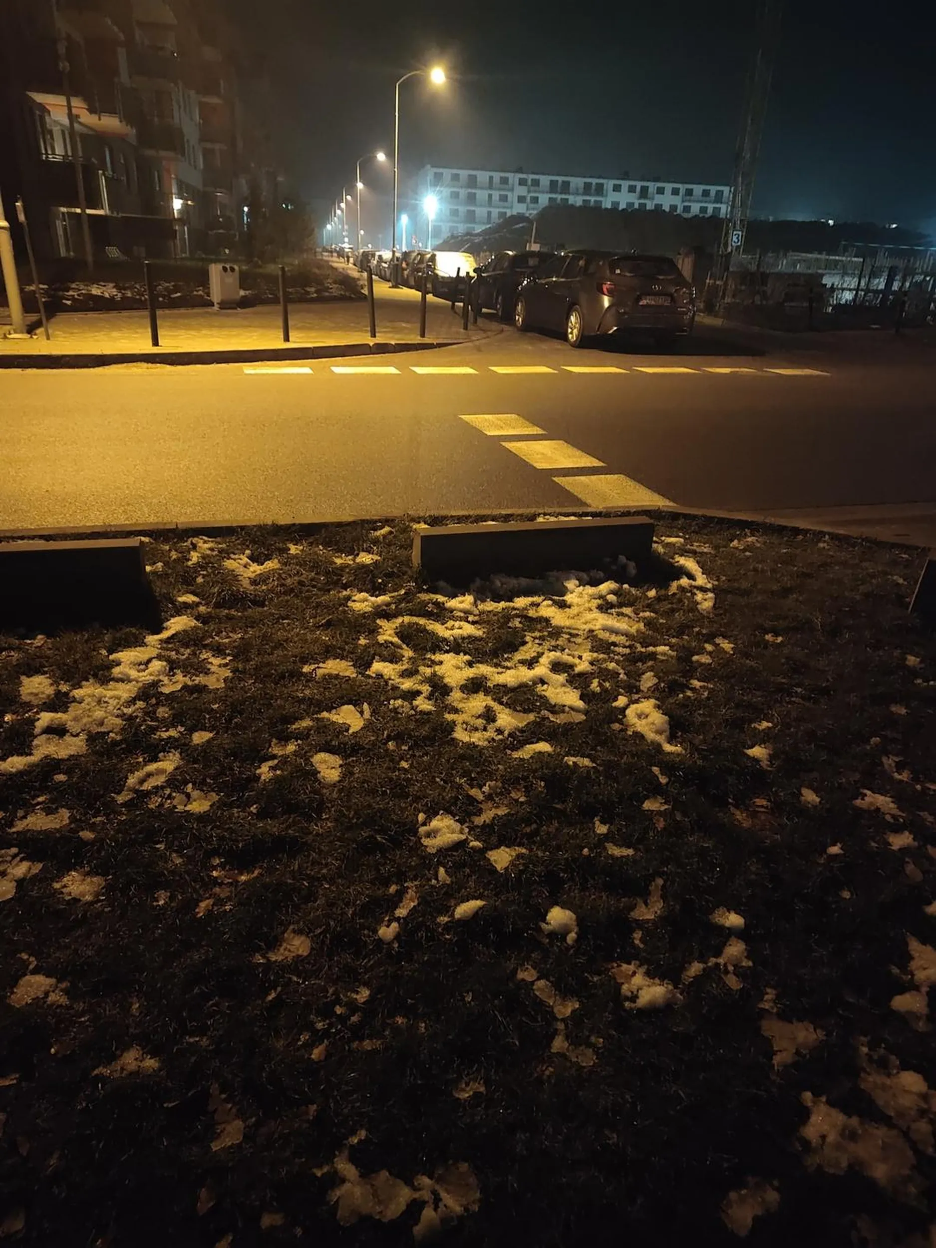 Najlepiej na środku skrzyżowania