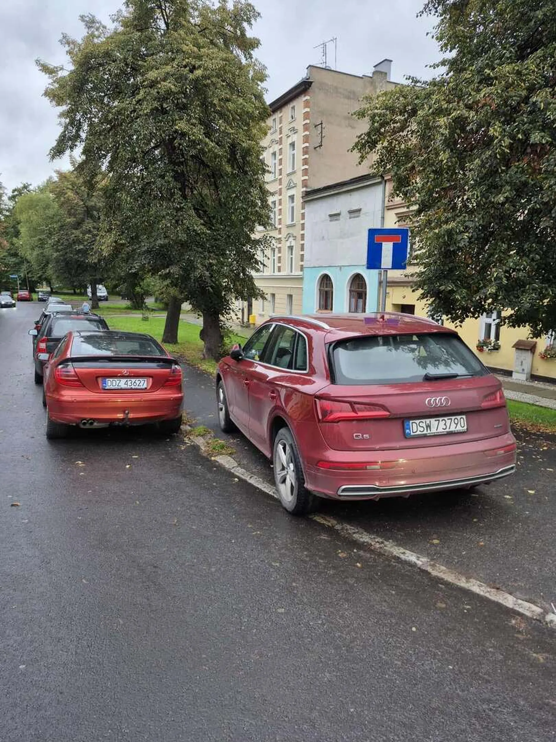 Samochód to nie krowa, a chodnik to nie pastwisko ?