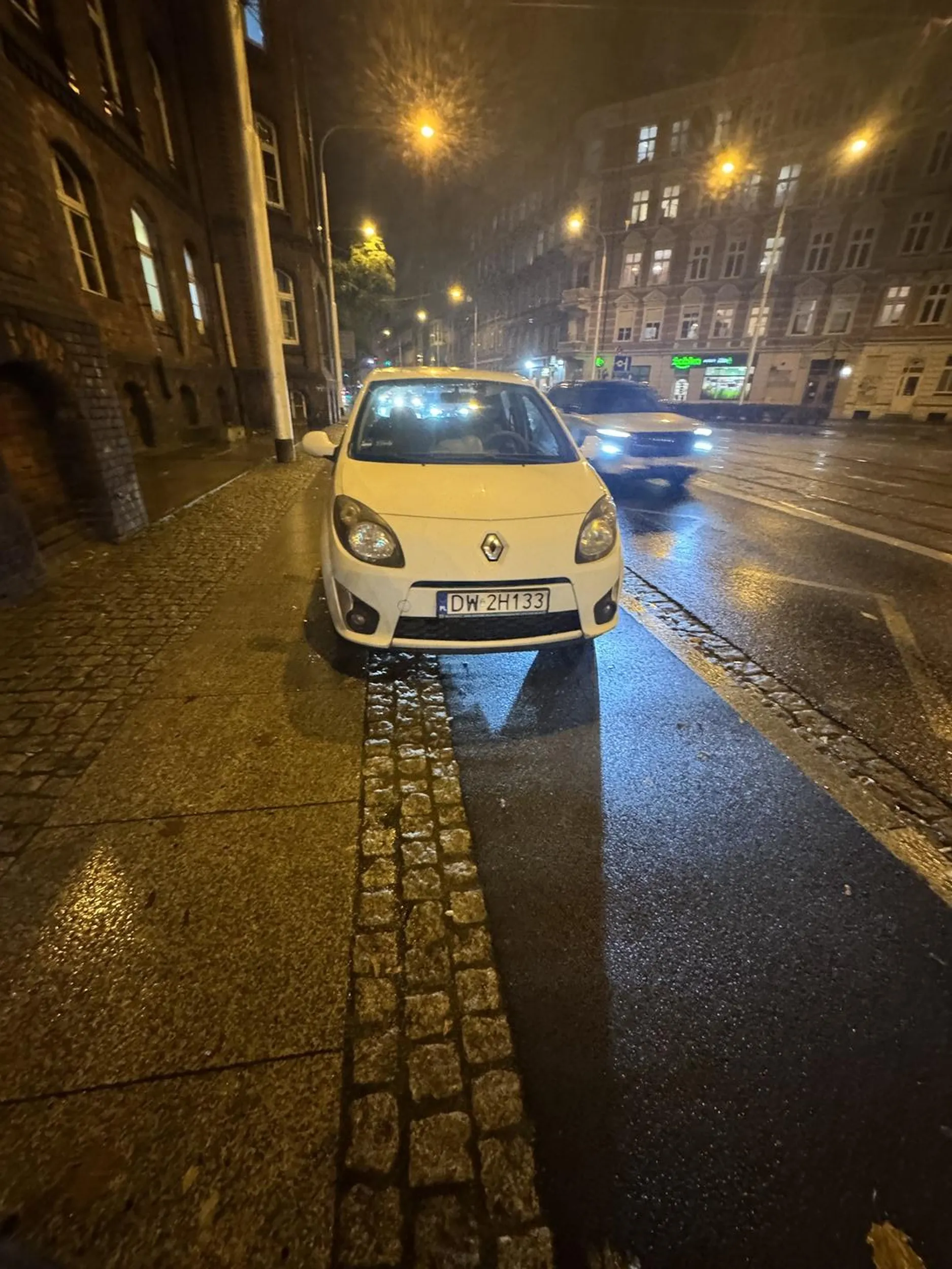 stoję na stężcie rowerowej