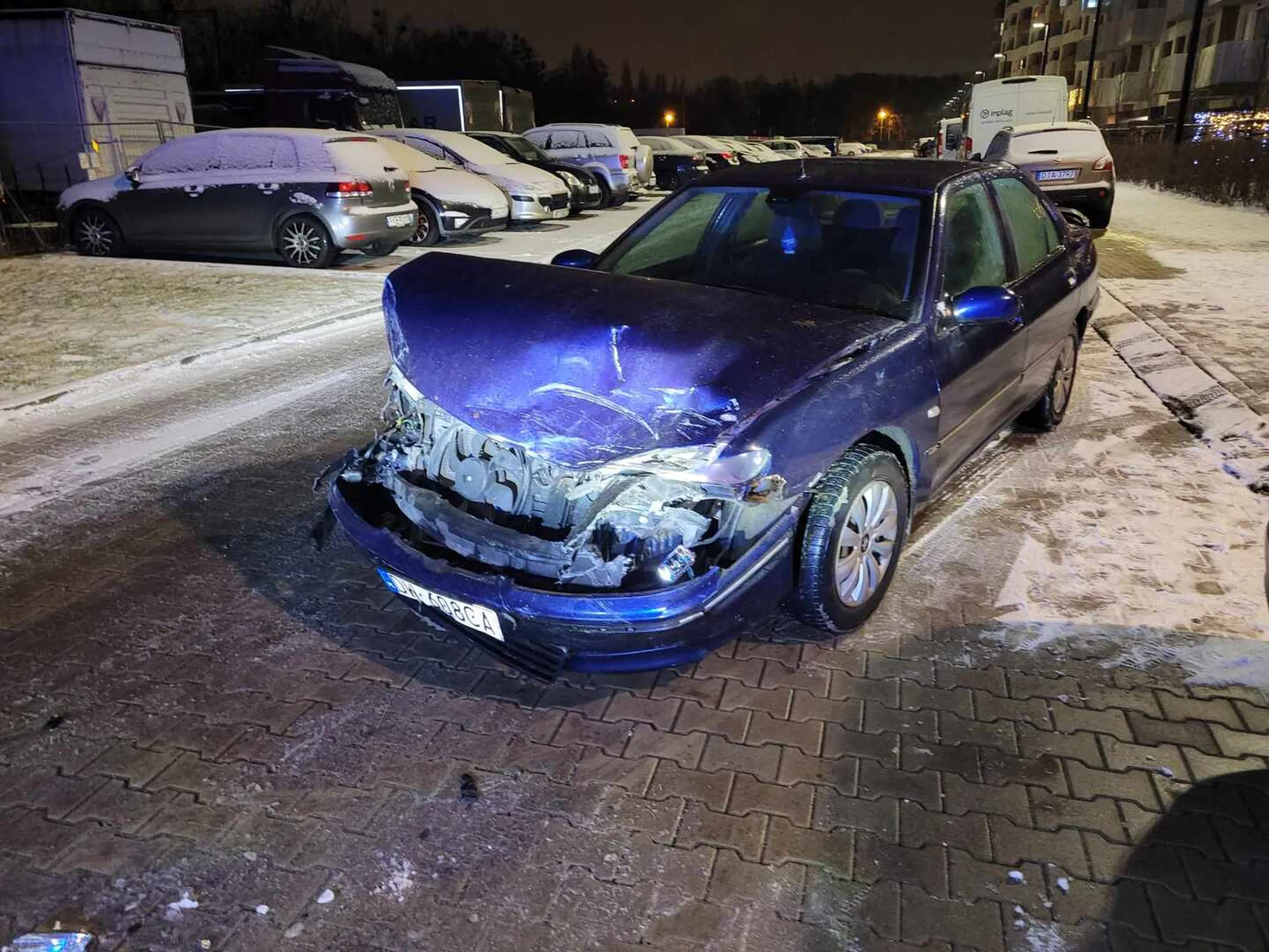 Rozbił się dzisiaj we Wrocławiu.