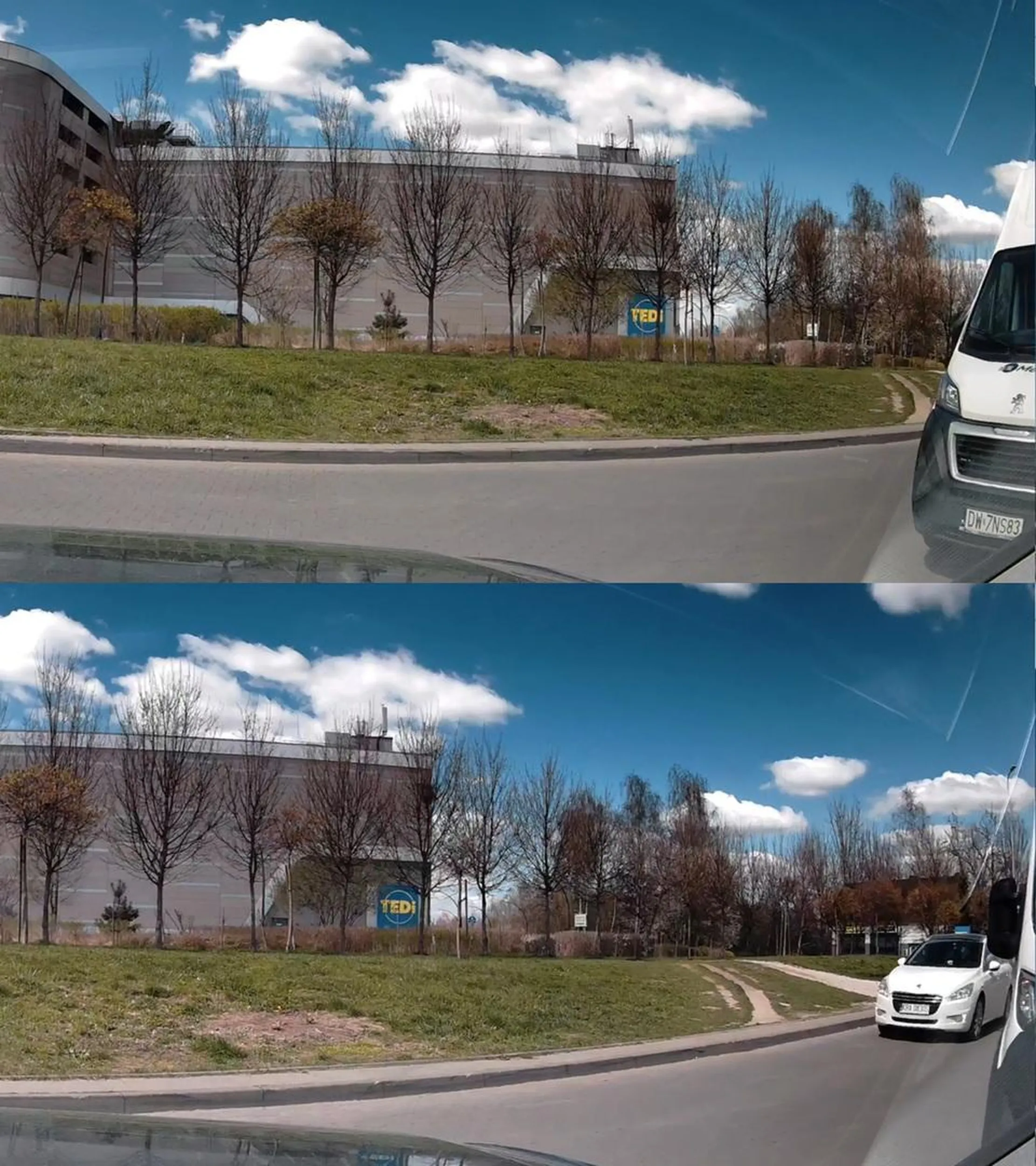 Kretyn zostawia auto na środku drogi na parkingu, mając dziesiątki wolnych miejsc dookoła. Skutkiem parkowania kretyna jest zwężenie drogi do jednego pasa, a żeby skręcić w prawo trzeba wjechać na czołówkę, bo kretyn również zasłania widok.