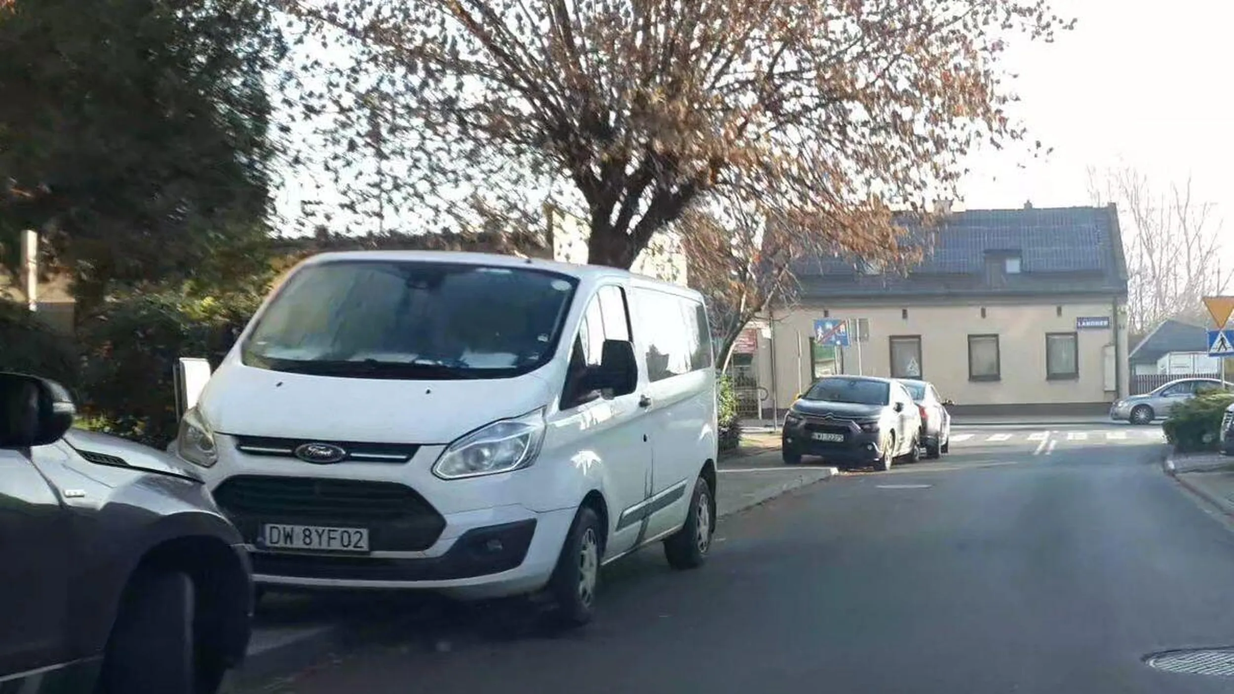 Parkowanie na chodniku