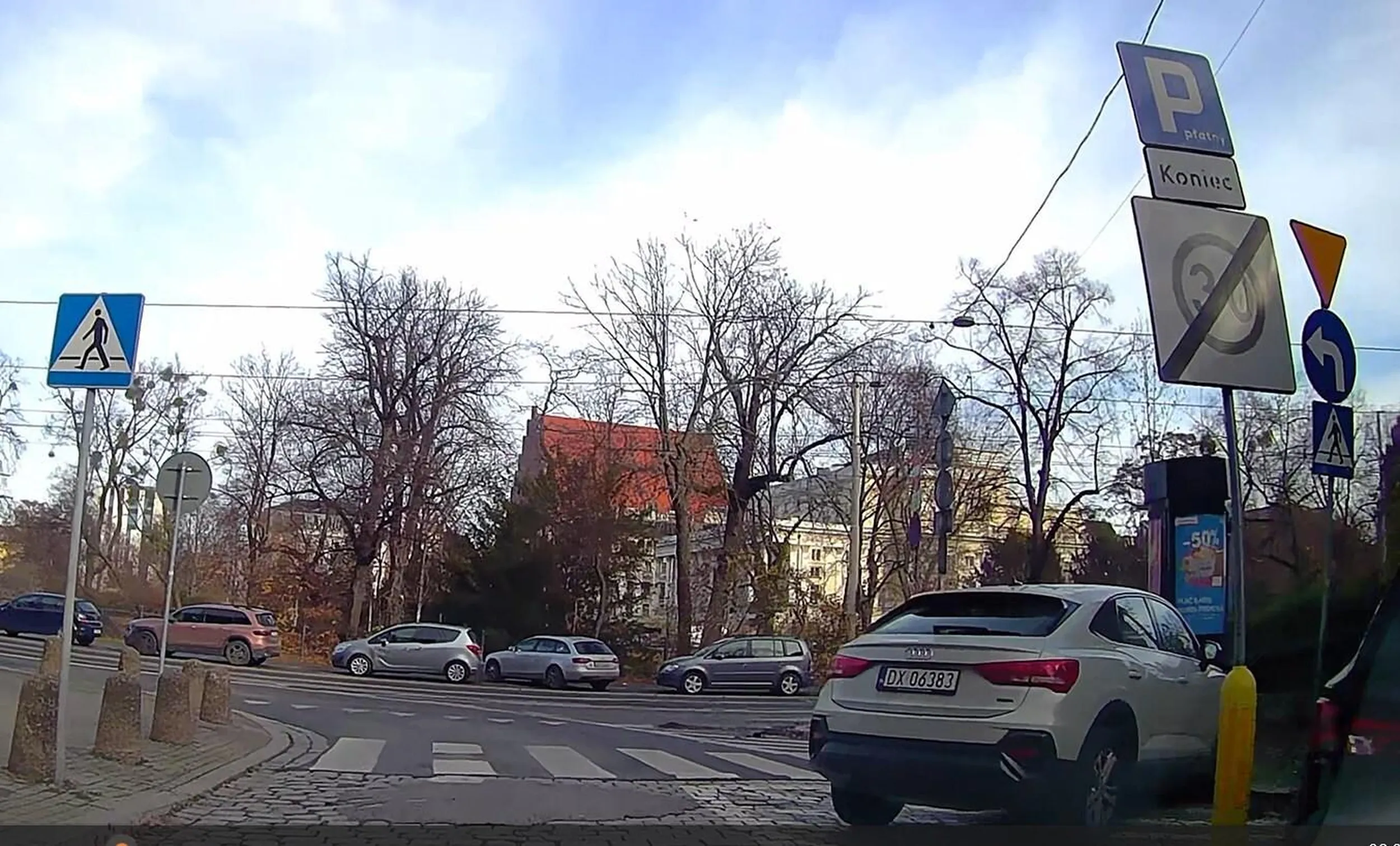 Nastęny razem na przejściu zaparku. Na samym środku