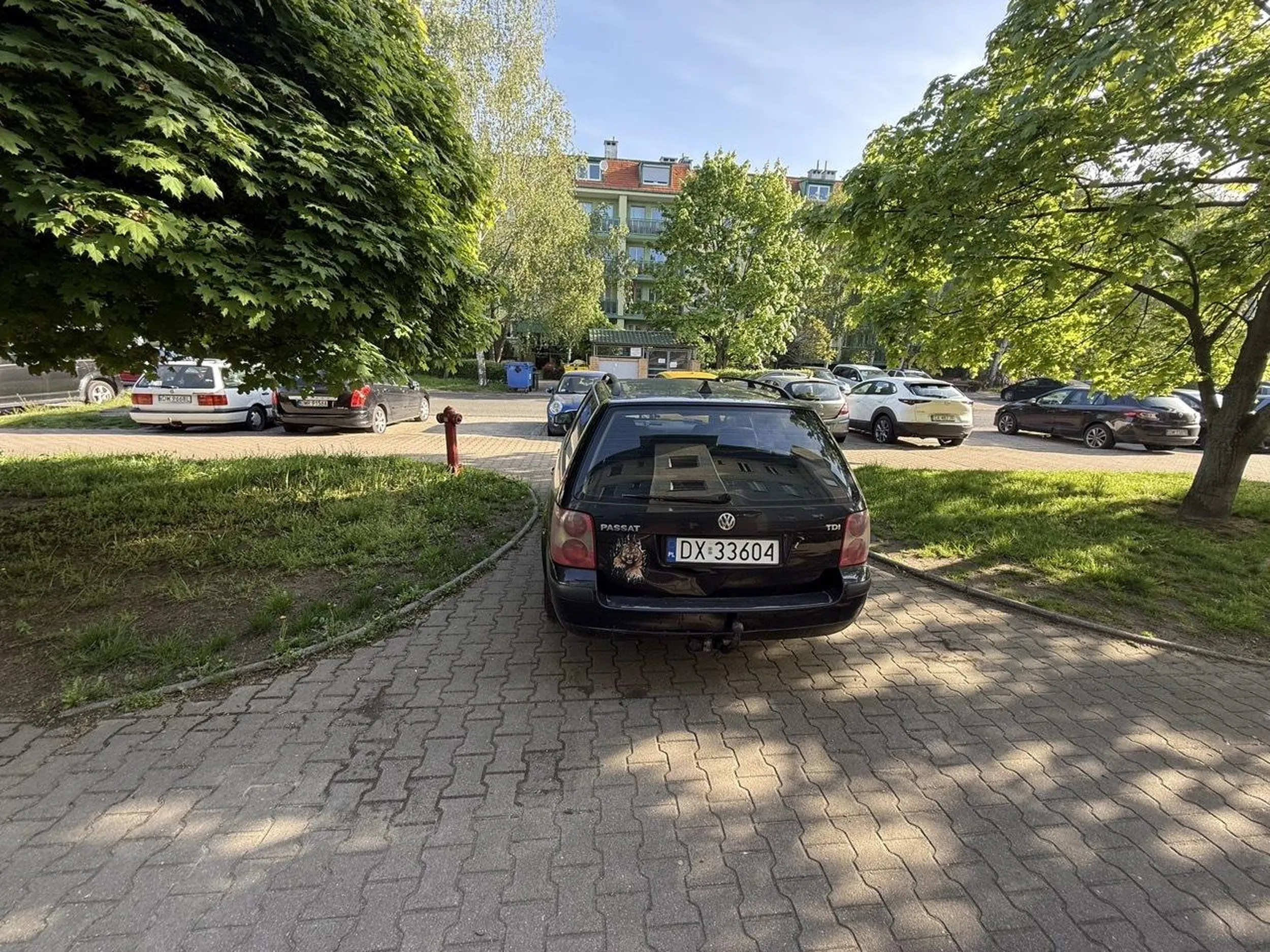 Chodnik to nie prywatny parking