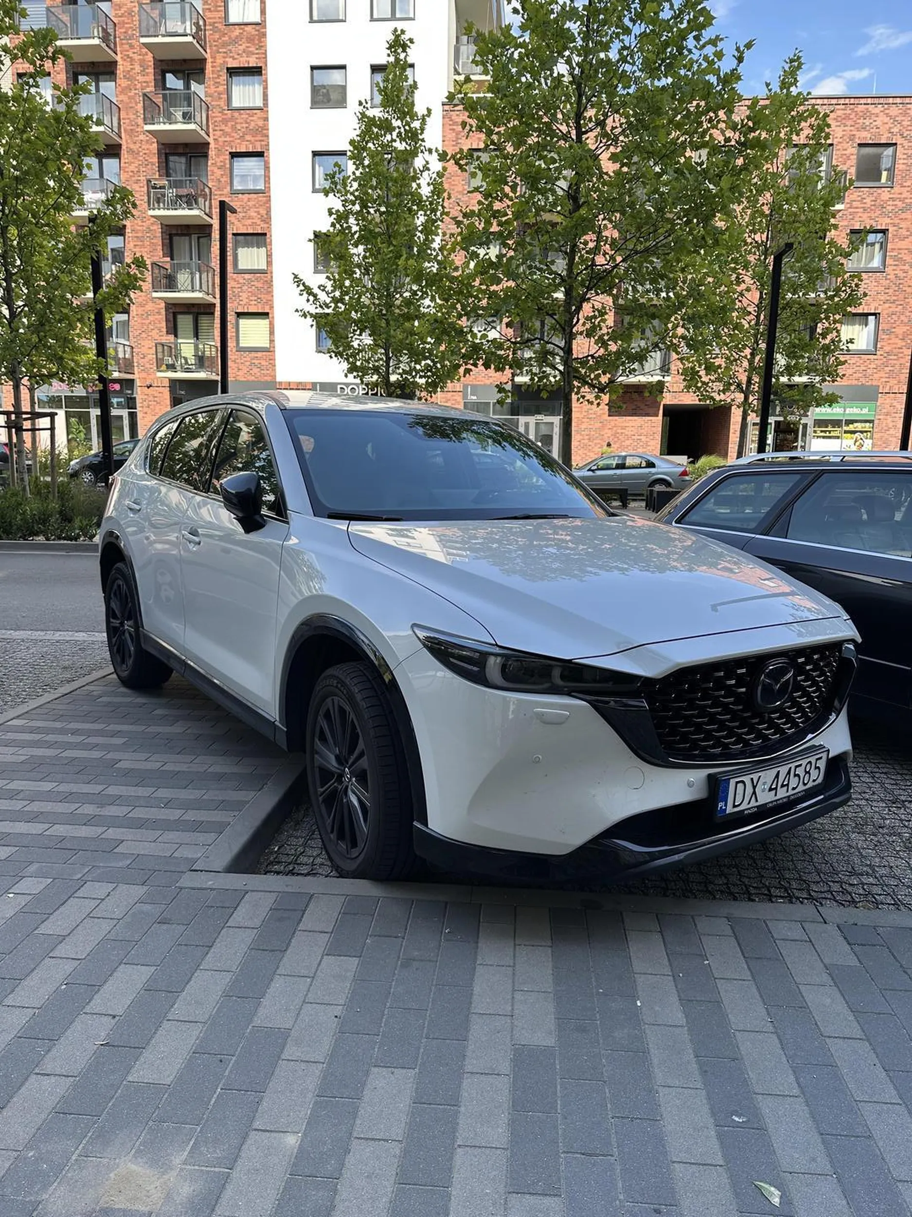 Parkuje na chodniku, utrudnia przejście