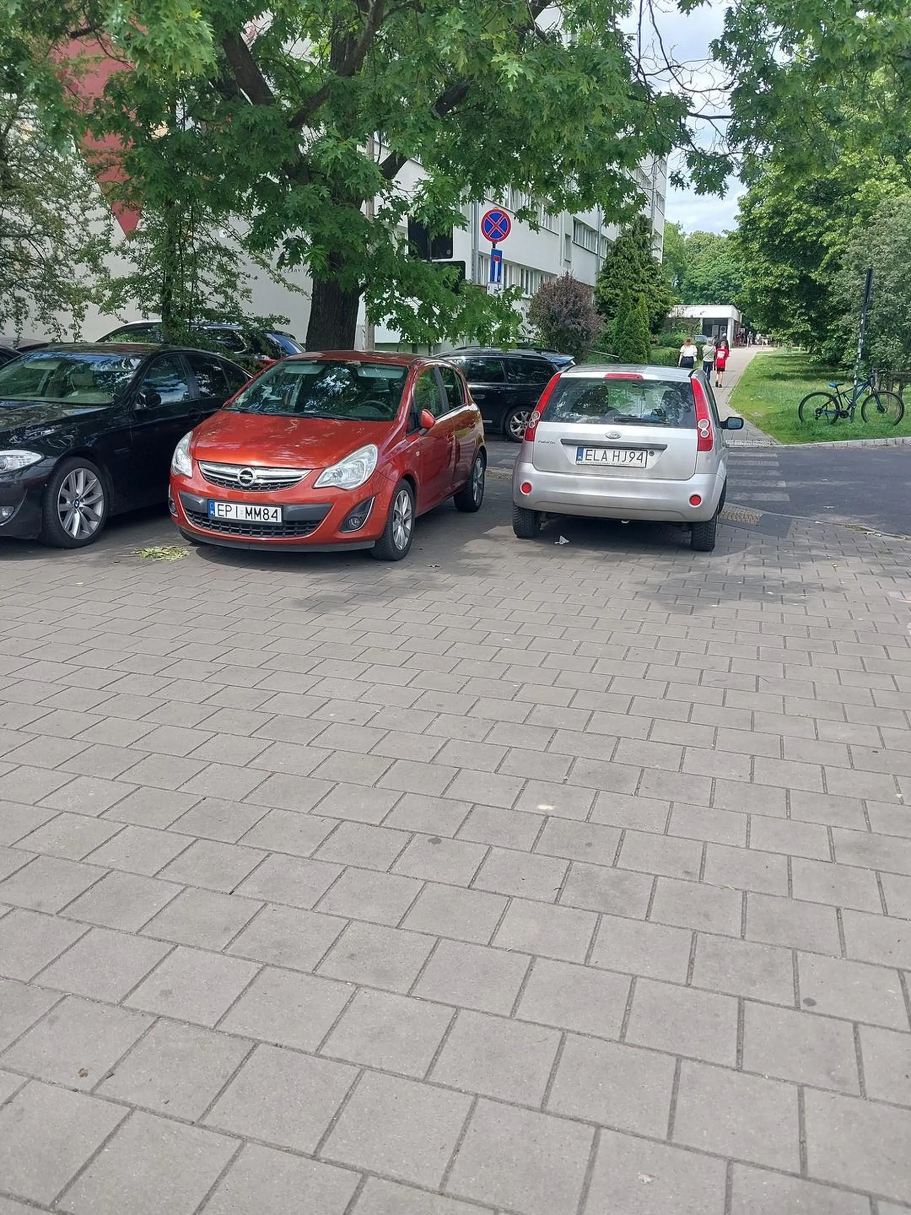 Mistrz parkowania zawitał na dzień dziecka na stadionie Widzewa...