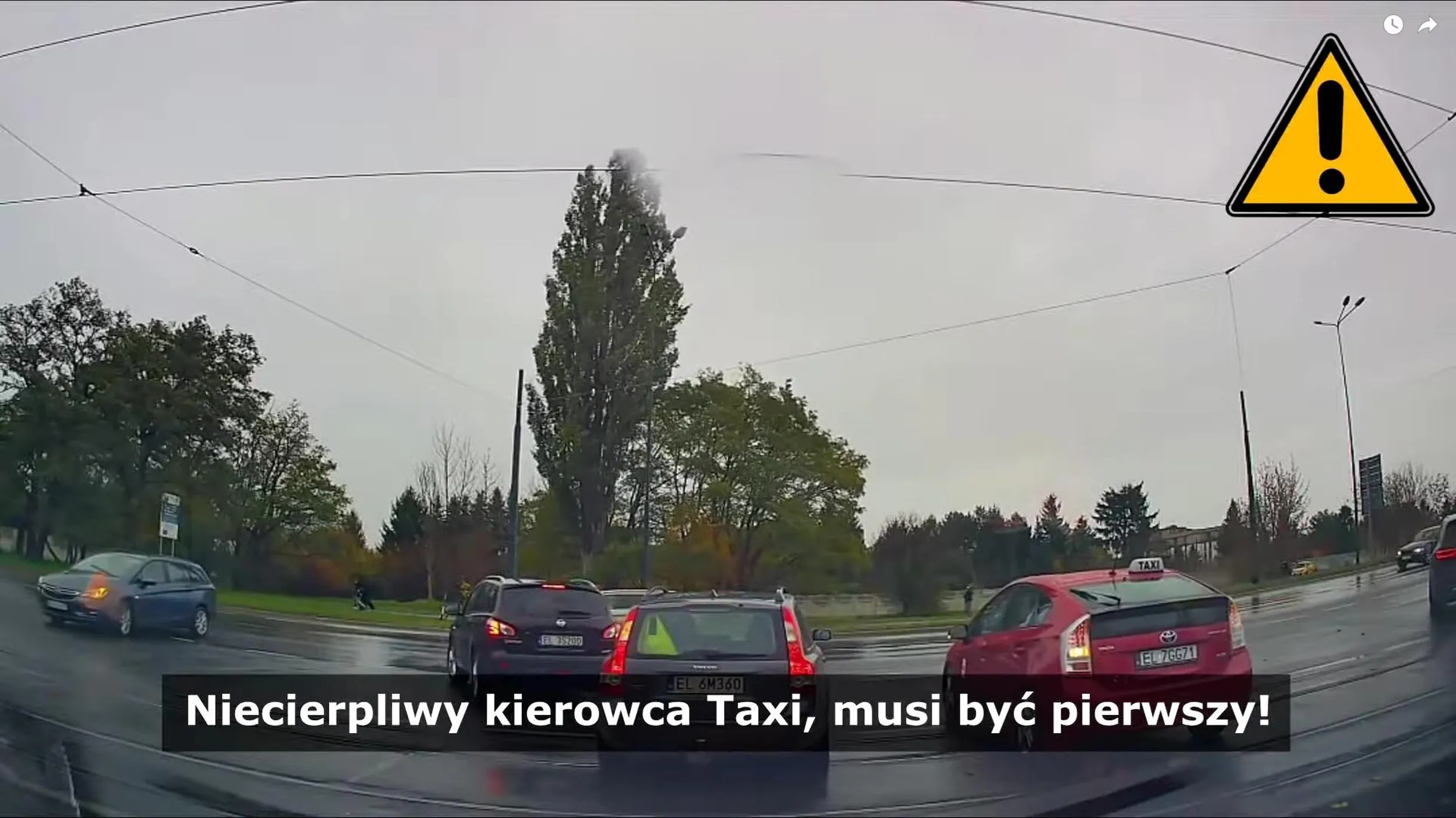 ty barani łbie jeden pas do skrętu z ktorego skręca trzech