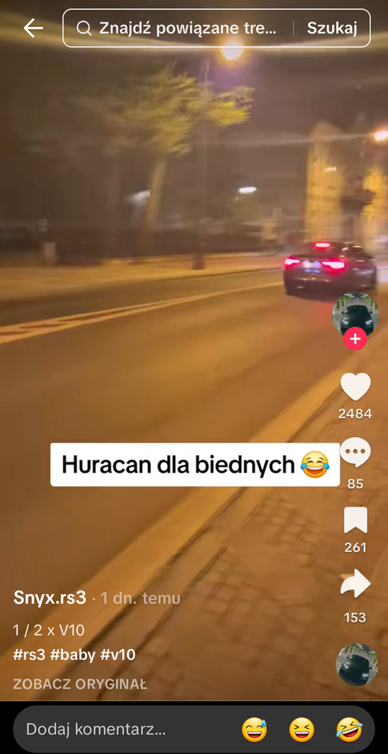 Przekraczanie prędkości w terenie zabudowanym, dawaj więcej nagrań na siebie samego. Zgłoszone oczywiście.