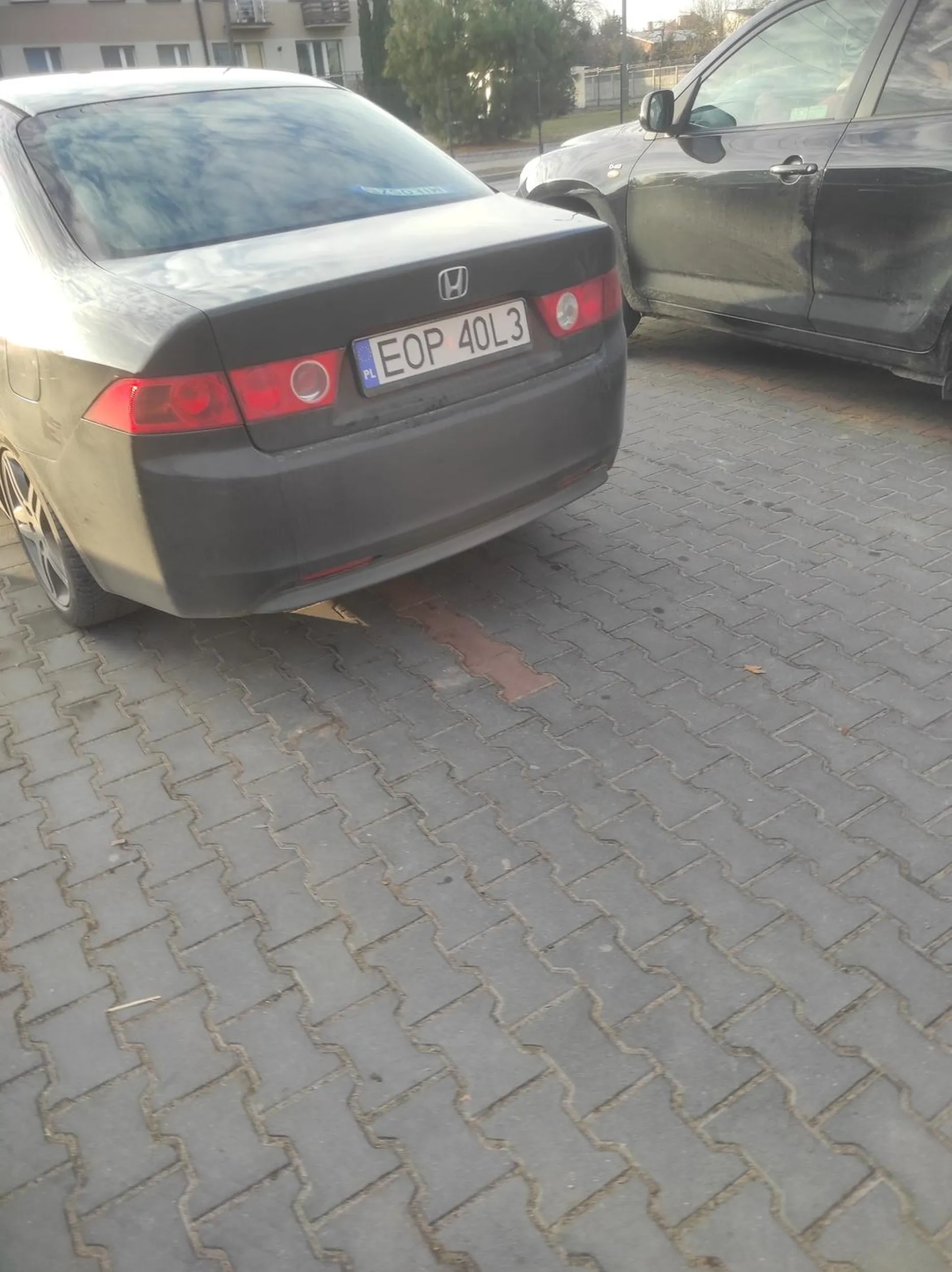 Parkowanie ciężko idzie