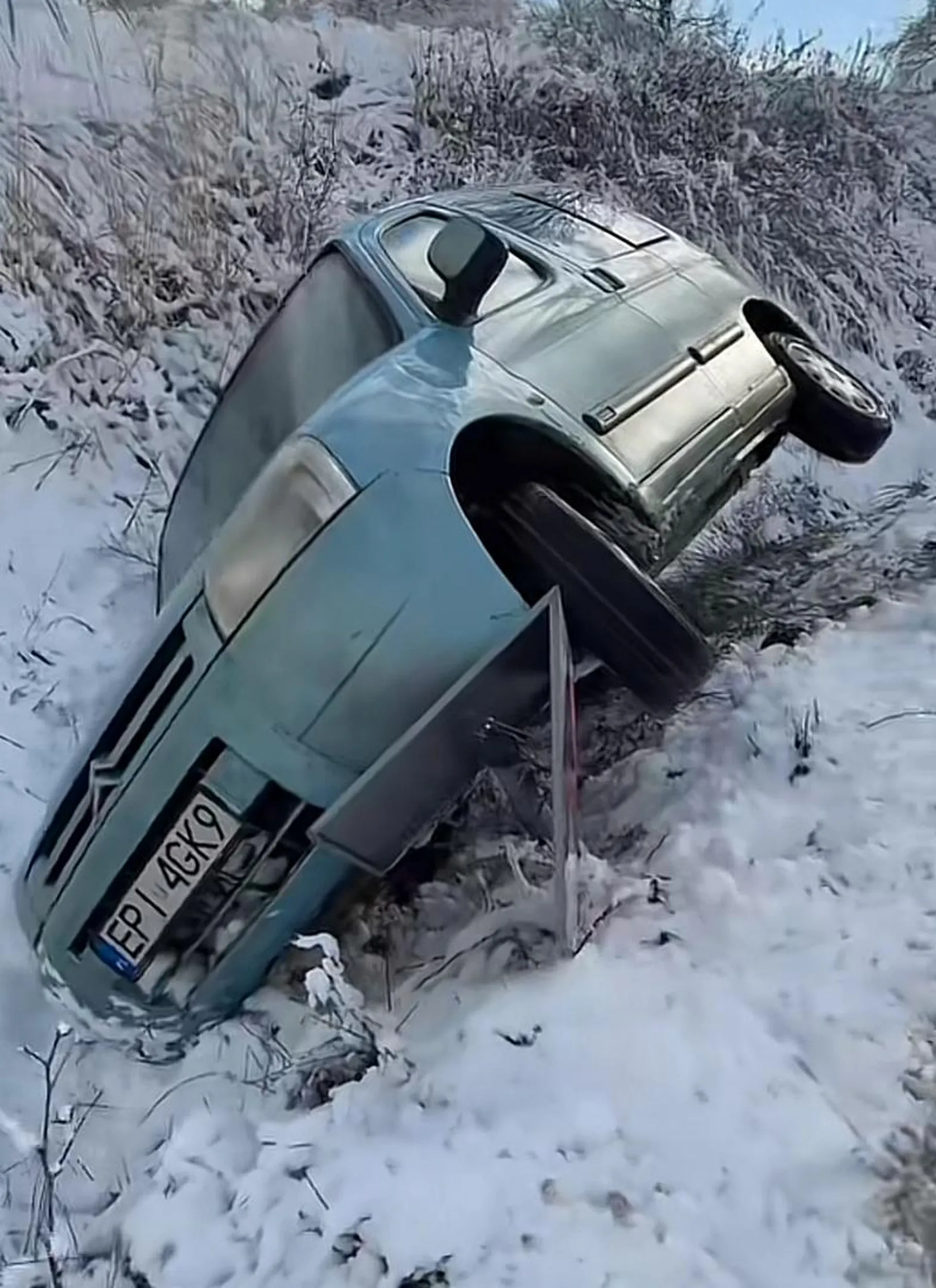 ale tu nie wolno parkować