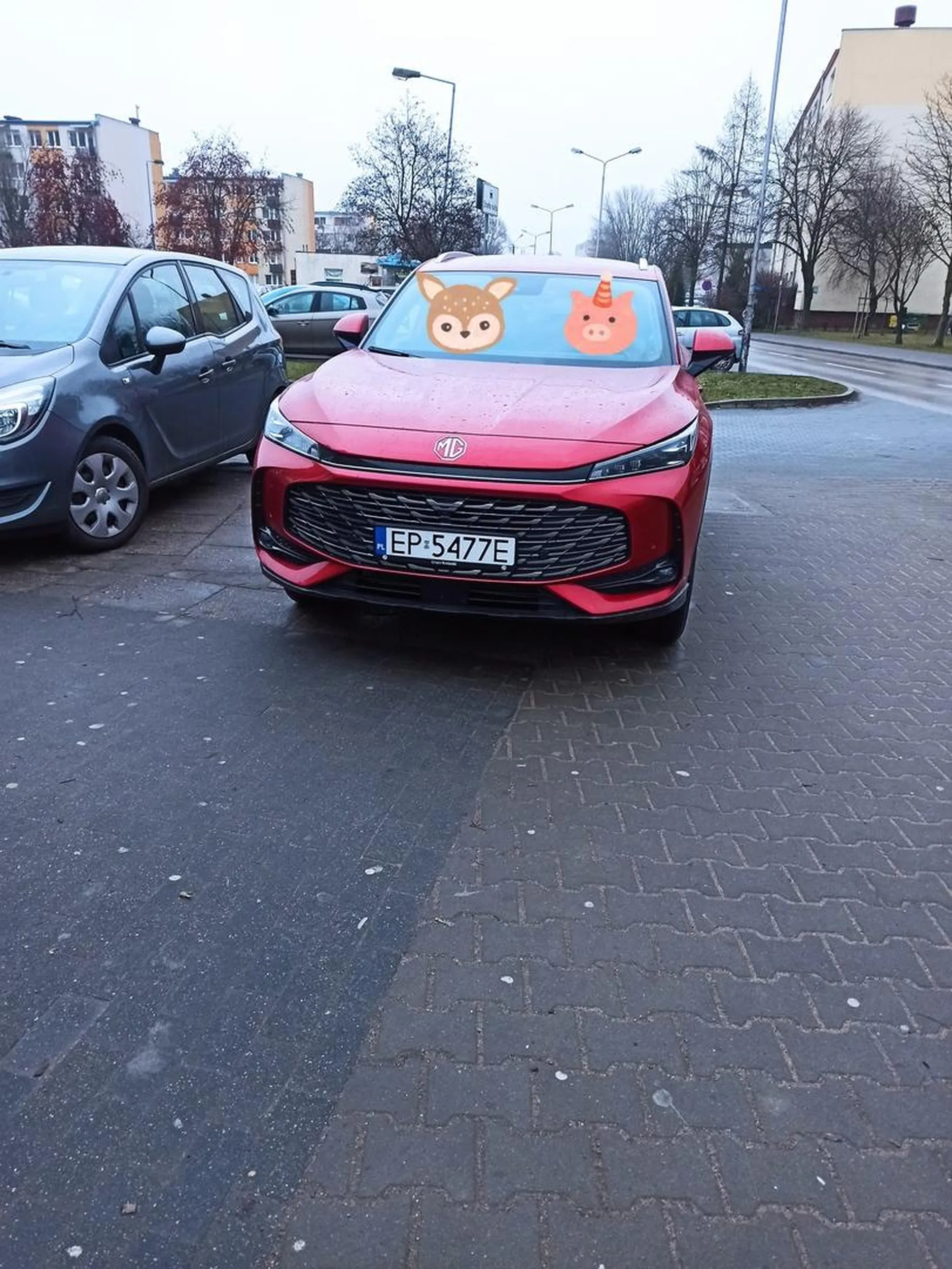 Pani parkuje na środku chodnika, bo bliżej do sklepu. A naokoło wolne miejsca parkingowe. Biedronka ul. Belzacka. Następnym razem będzie srogi mandacik. Dla przypomnienia, jazda wzdłuż po chodniku 1500zł, a w warunkach recydywy 3000zł. Poza tym ryzykuje Pani, że ktoś niechcący zarysuje nowe autko wózkiem sklepowym. Nie pozdrawiam.