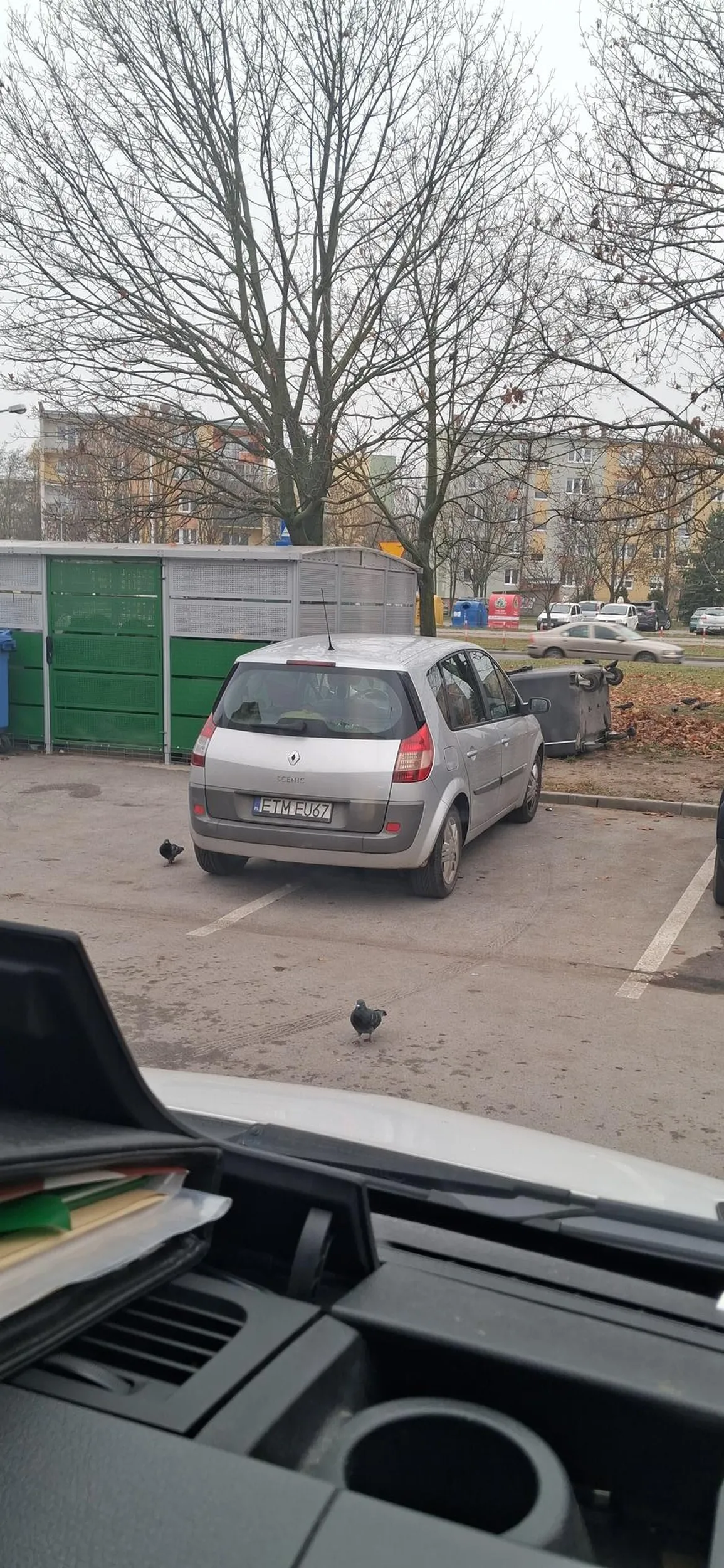 Wspaniałe parkowanie w wykonaniu kierowcy Renault