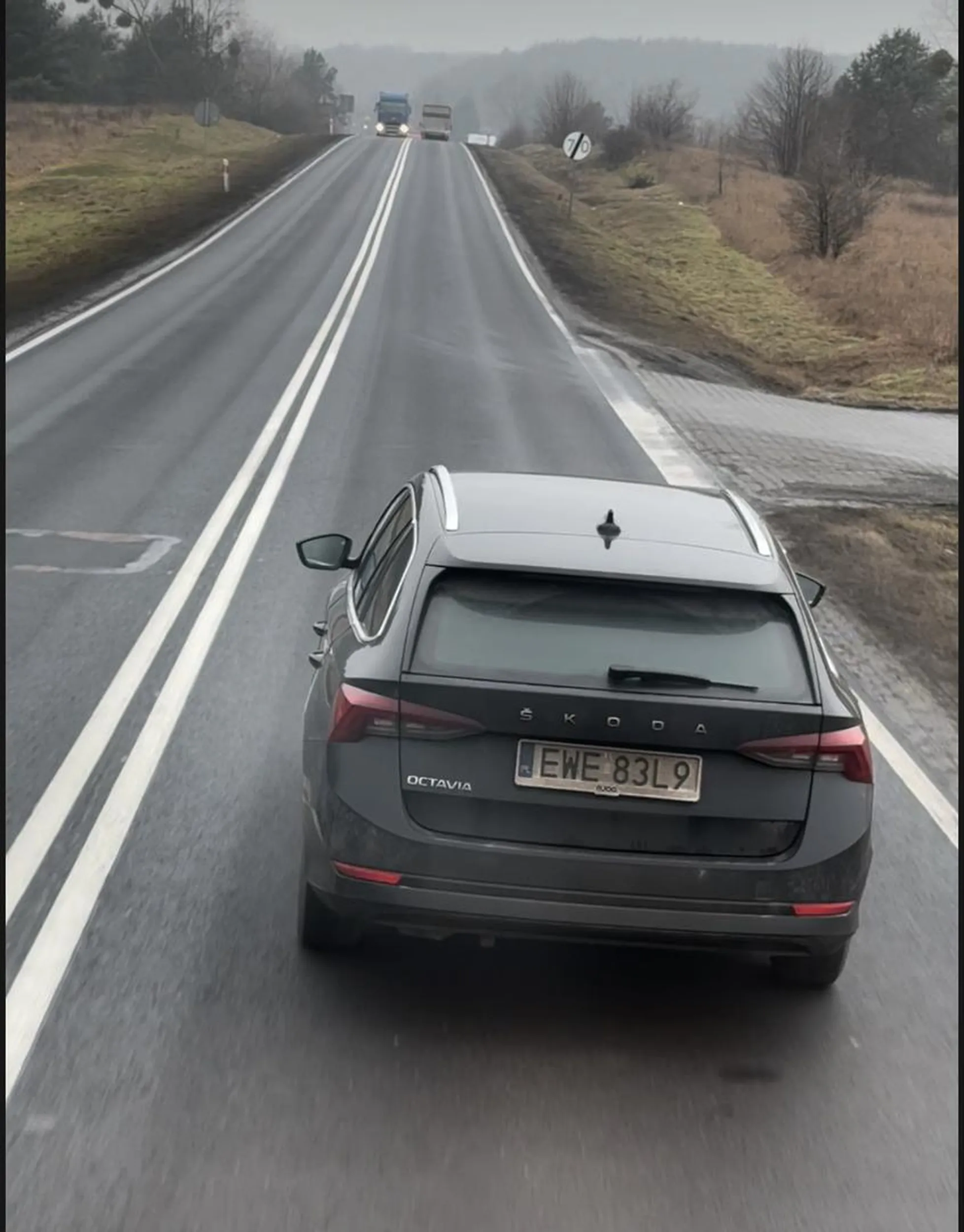 Nie potrafi jechać płynnie, hamuje ciężarówki, nie potrafi utrzymać się na środku pasa, powoduje gigantyczne korki