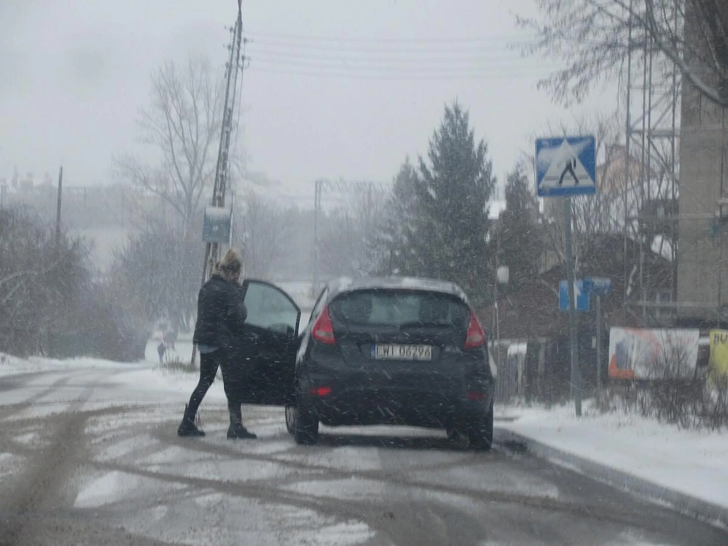 Następna, która dostała prawo jazdy za świniaka.