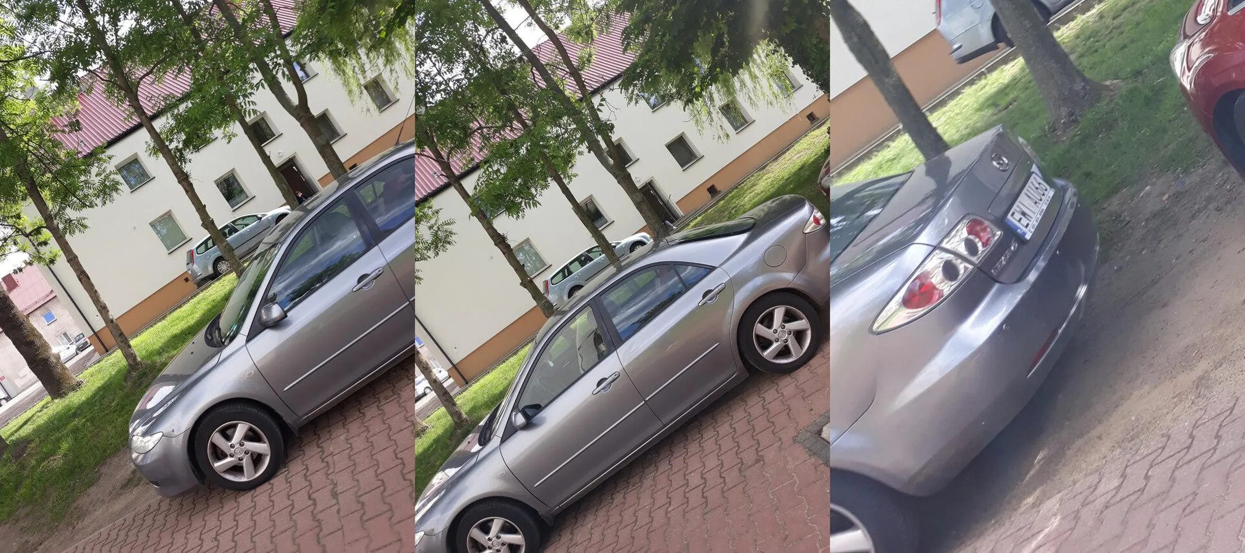 Droga pożarowa, zakaz postoju, niszczenie trawnika.