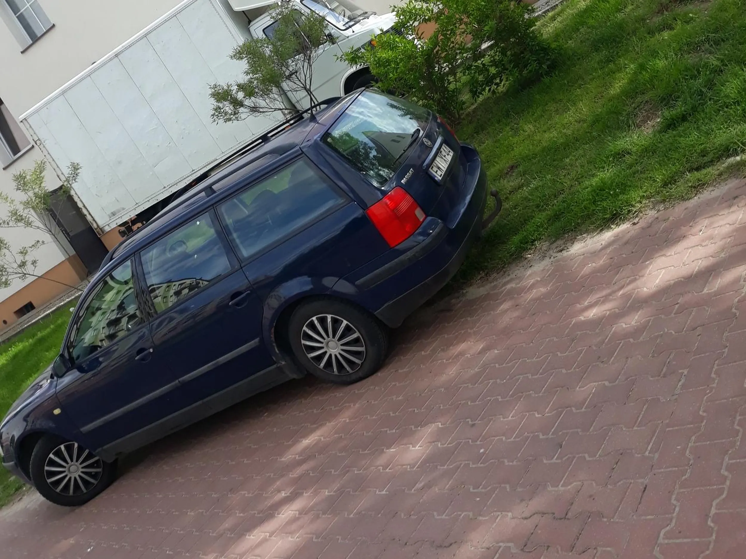 No i zaraz będzie po trawniku.