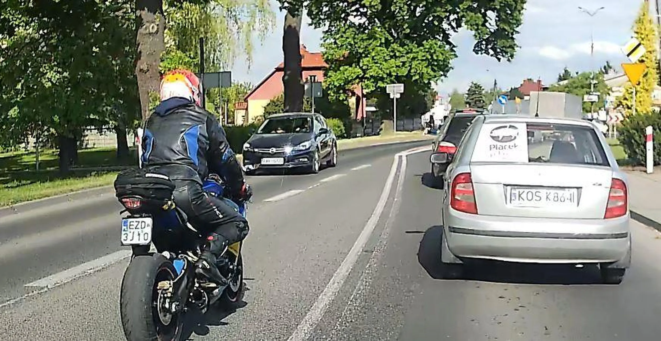 przyzwolenie na jazdę pod prąd