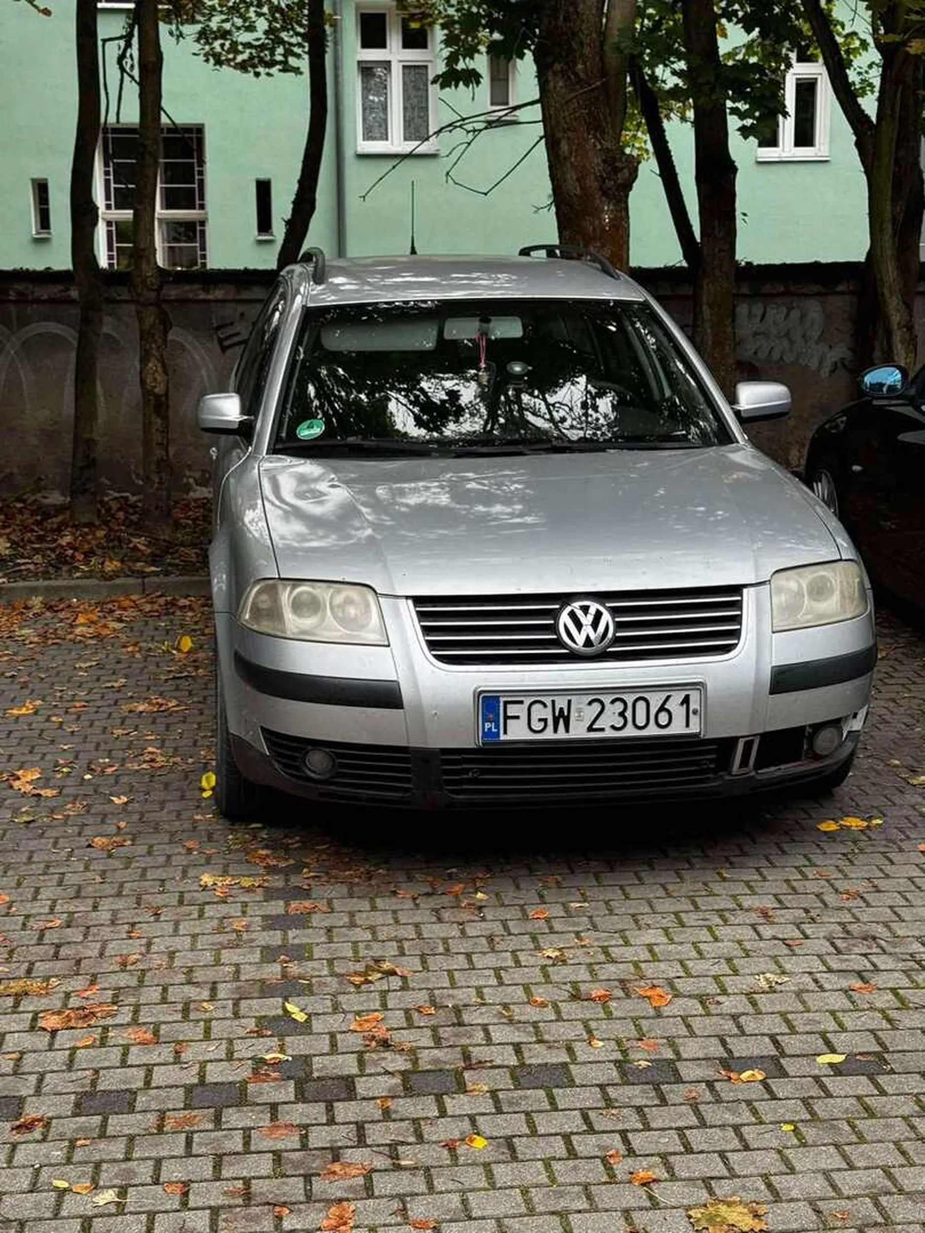 Facet zamiast zaparkować normalnie to parkuje jak osioł by mu łatwo sie wysiadało