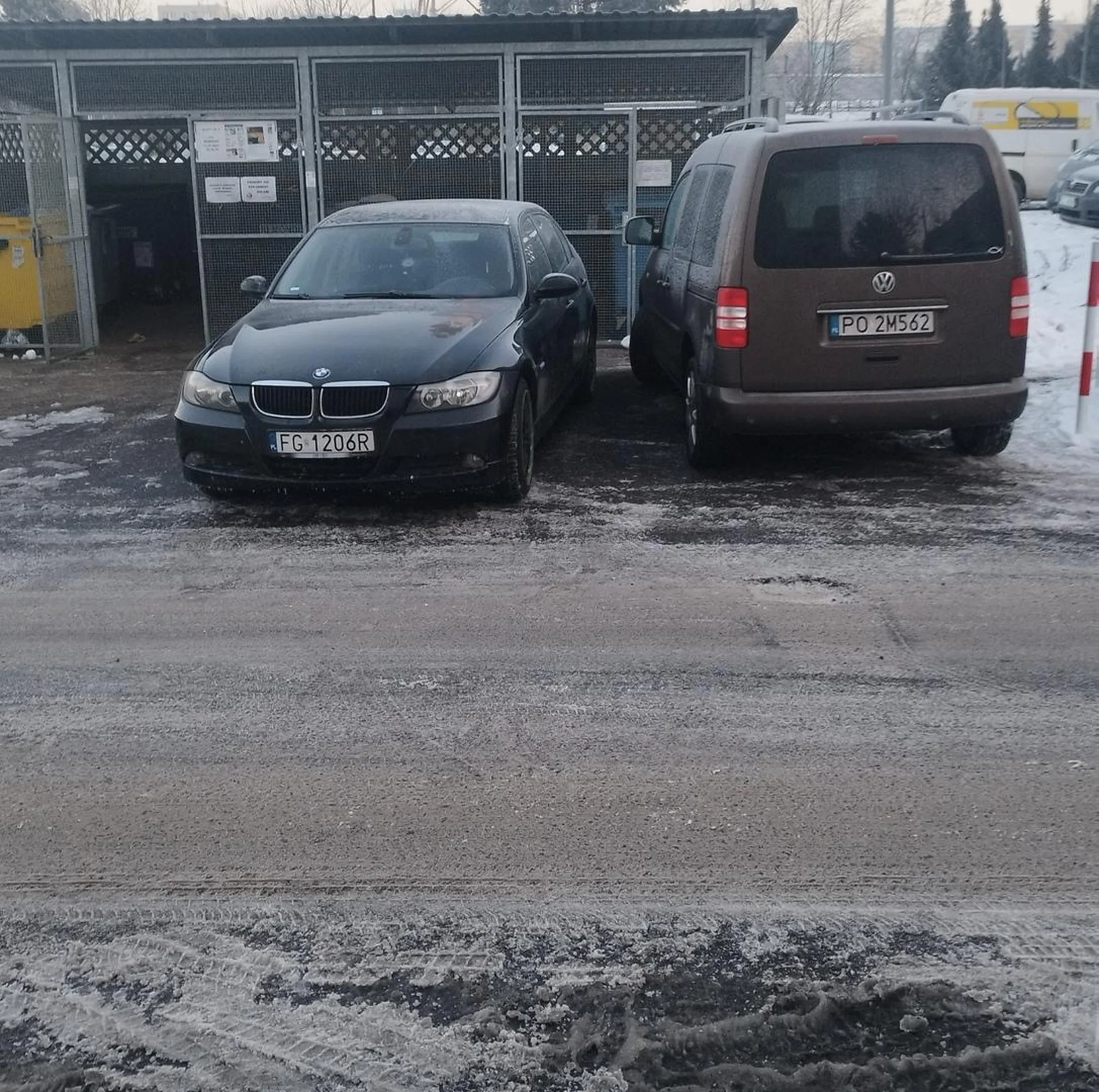 Parkowanie na kopercie