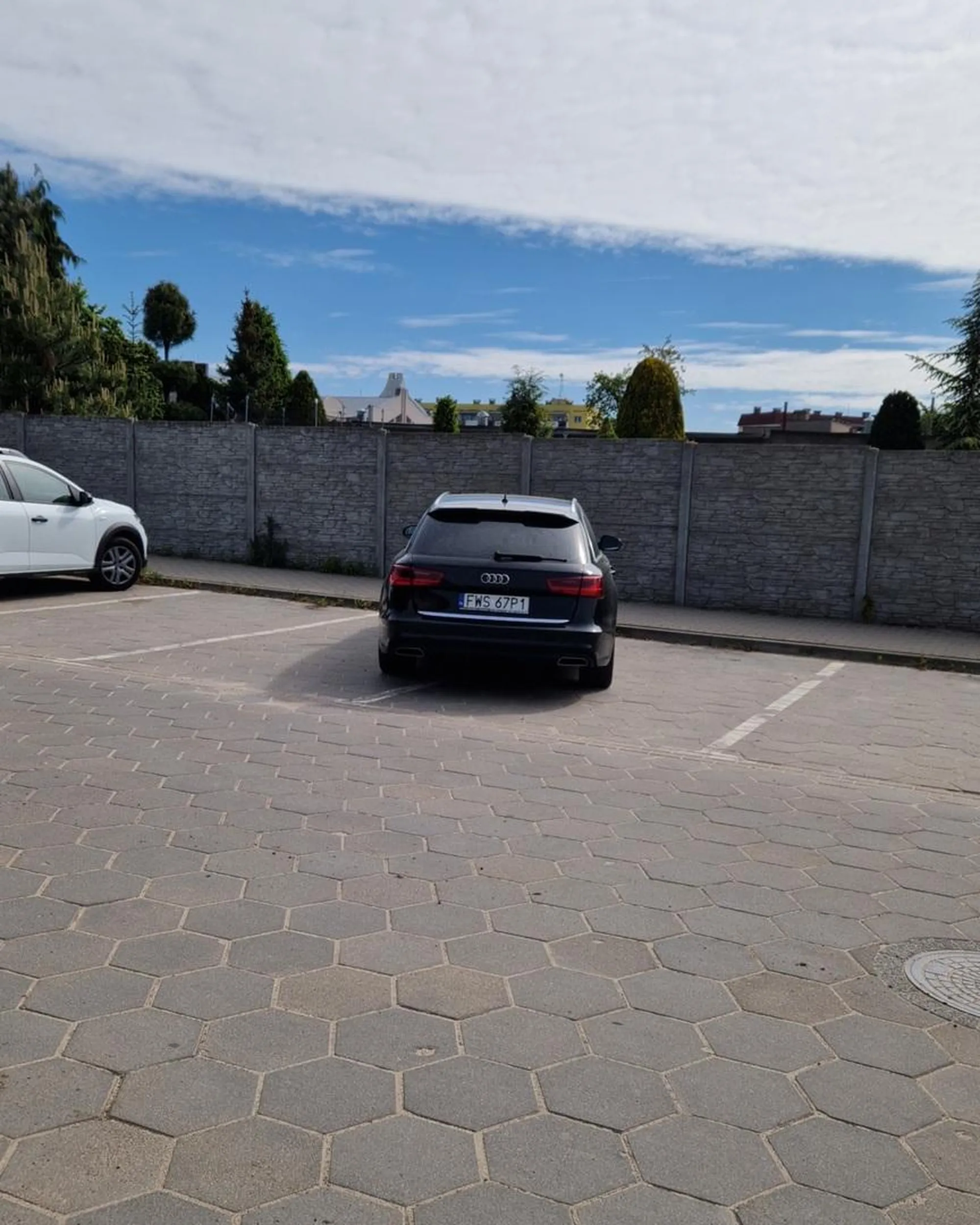 az tak trudno prosto zaparkowac?