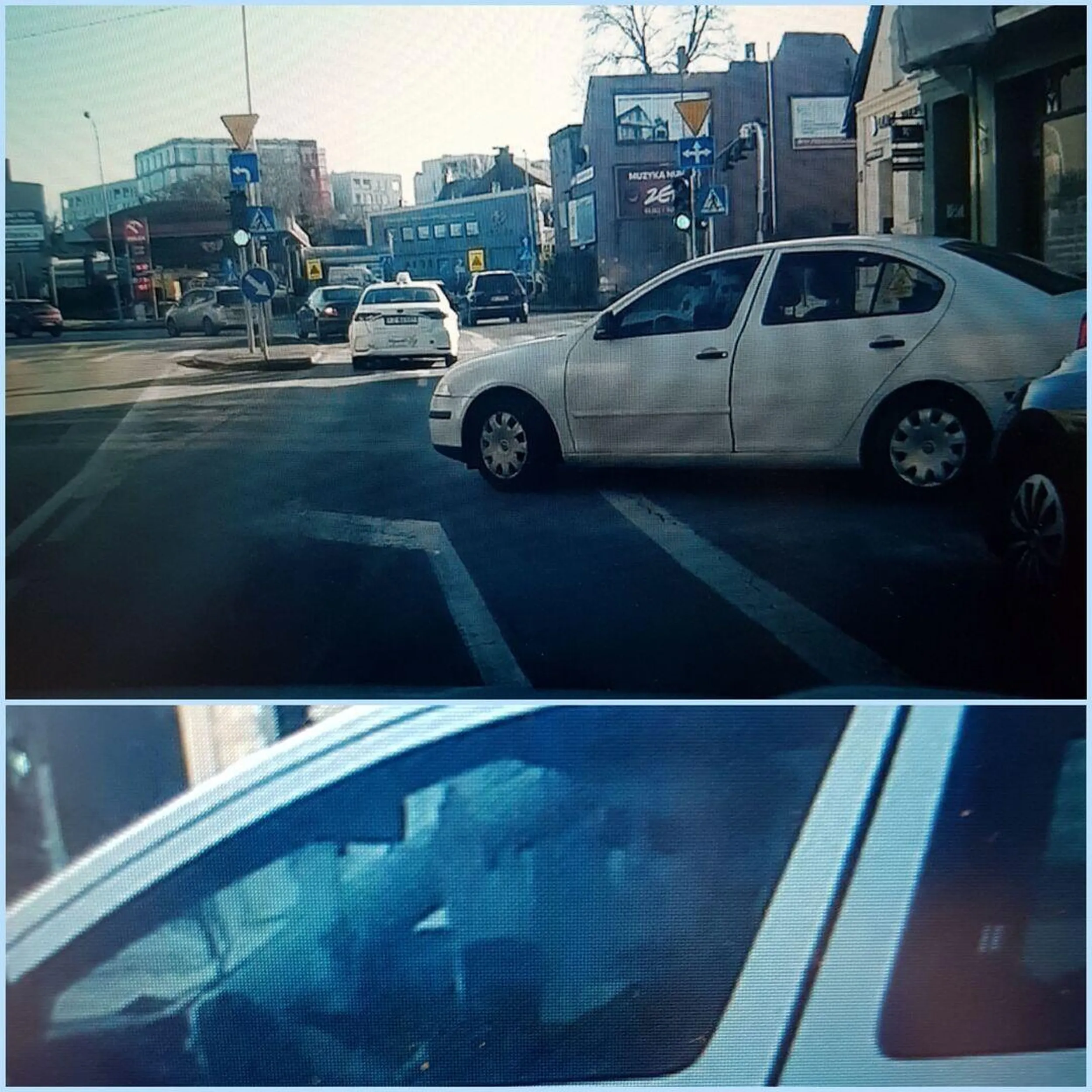 Zobacz gamoniu co zrobiłeś, bo może ubrałeś złe okulary. A jak już dostrzeżesz combo swojej głupoty to nie machaj więcej łapami, bo będzie gorzej jak ja ci pomacham rachunkiem za naprawę hamulców.