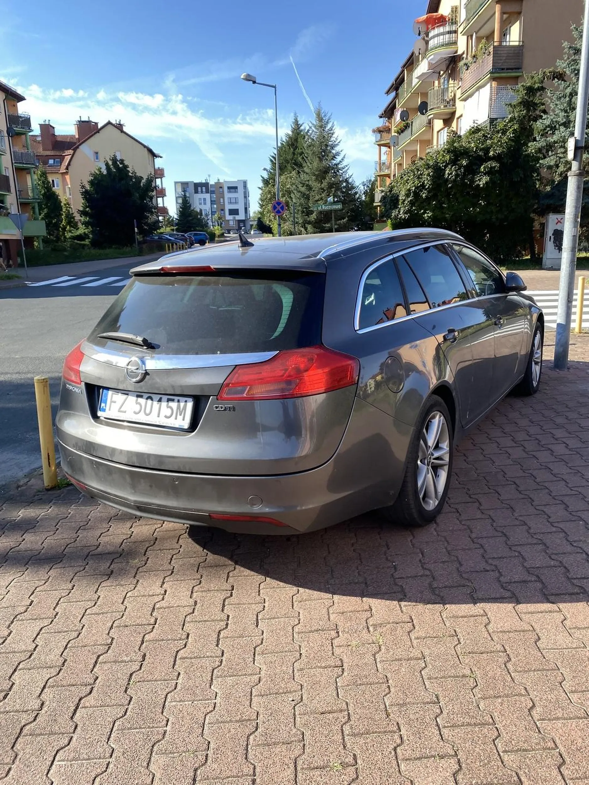 Widać że jazda wzdłuż po chodniku, przejściu dla pieszych oraz niszczenie zieleni jest standardem