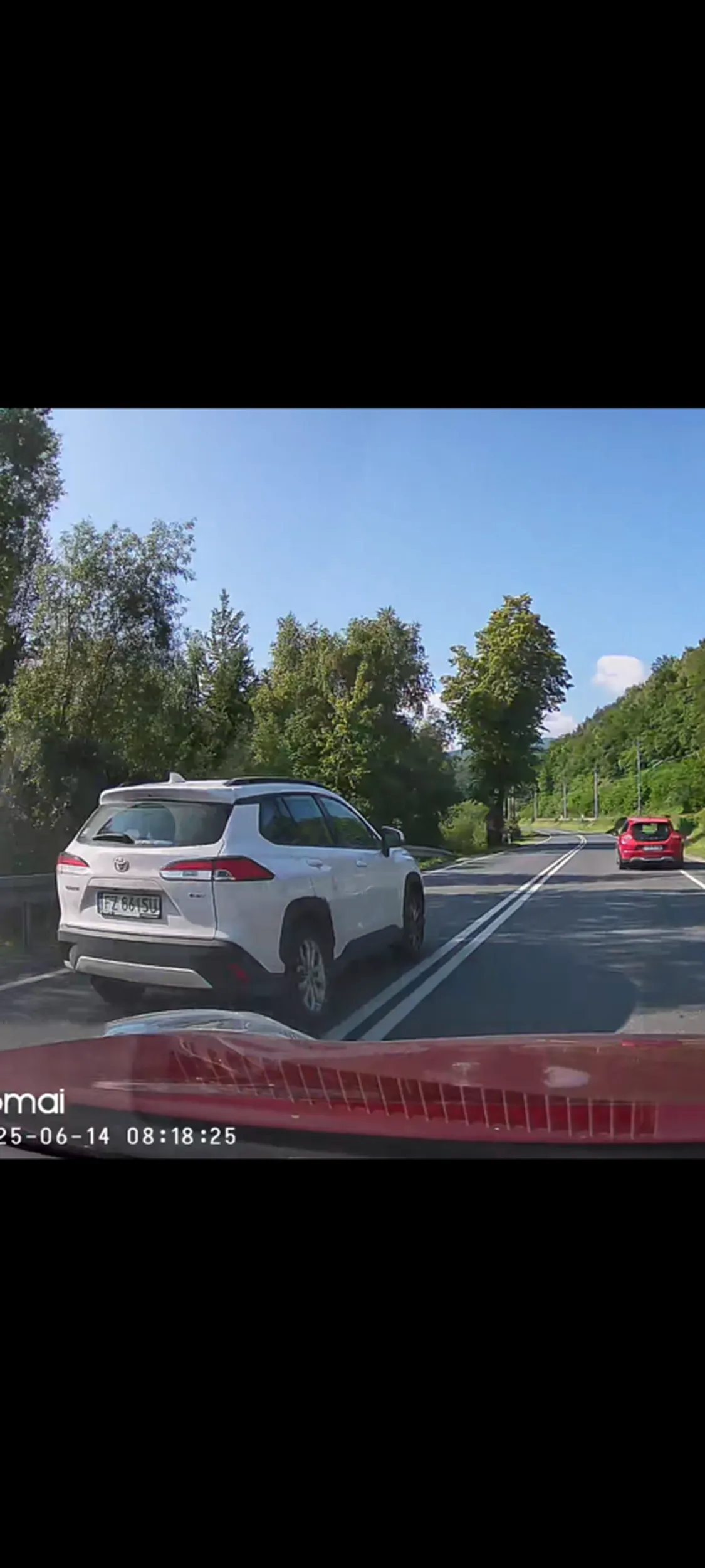 Prawo jazdy w chipsach. Przekroczenie prędkości, wyprzedzanie na zakręcie i podwójnej linii ciągłej.