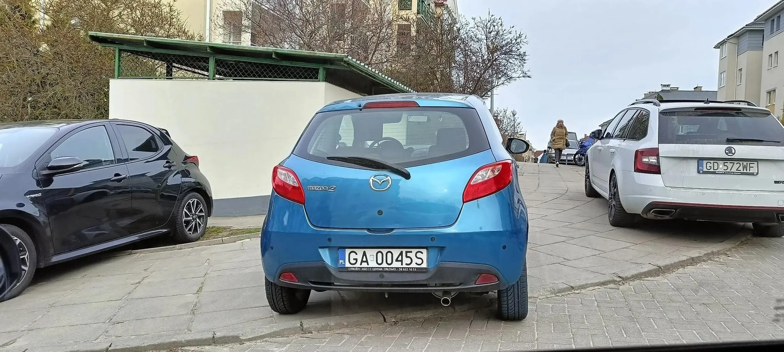 Władczyni chodników z typowo aspołeczną postawą