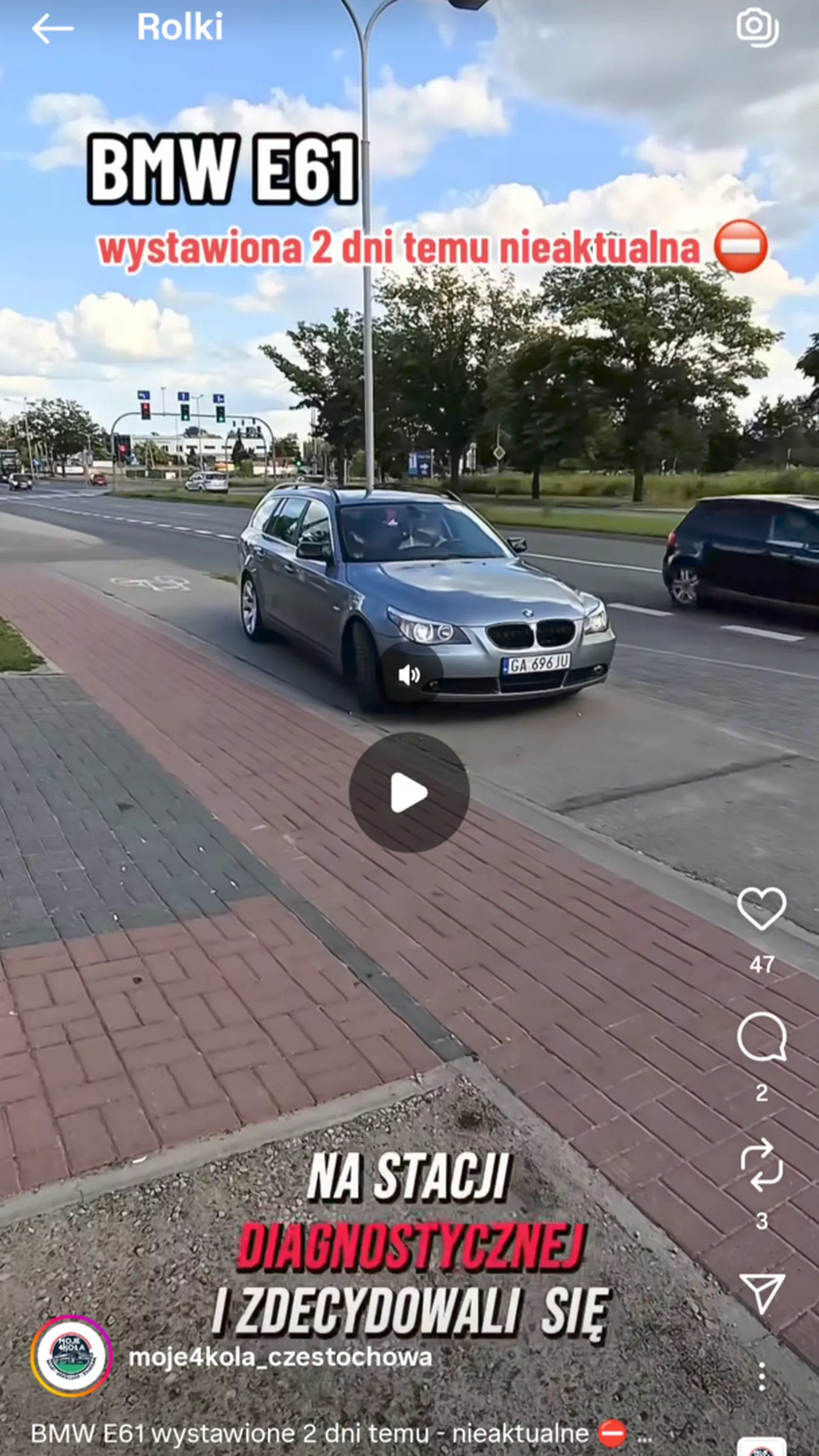 Jazda wzdłuż chodnika i drogi dla rowerów