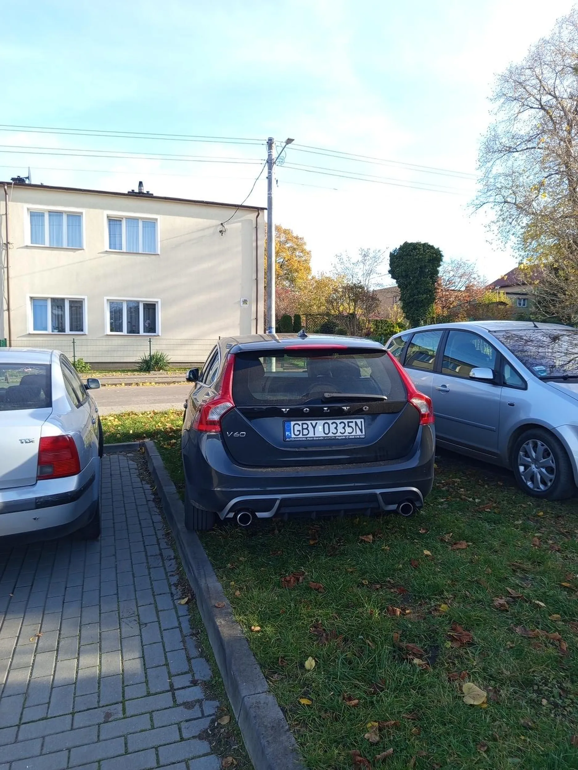 Niszczenie trawnika , parkowanie na trawniku. Co powinniśmy robić z takimi ludźmi? Dzwonić na straż miejska?