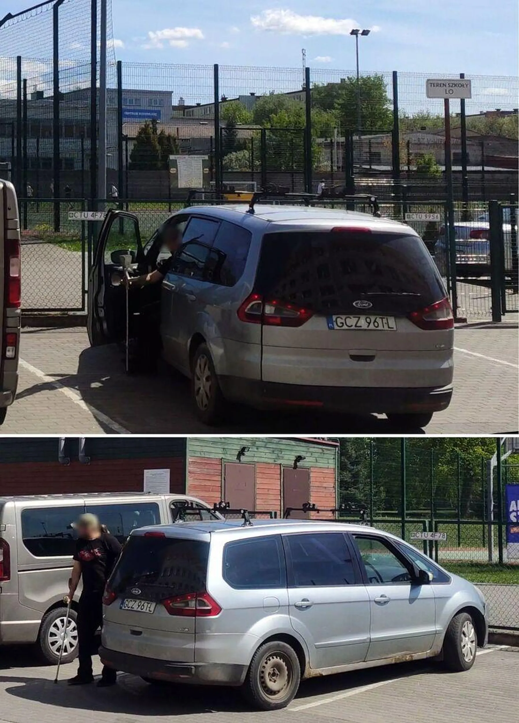 Co za skończony dekiel... Chłop parkuje na MOIM PODPISANYM MIEJSCU parkingowym pod szkołą, gdzie na wysokości wzroku wiszą tabliczki z numerami rej. samochodów nauczycieli. Świadomie blokuje mi wjazd na parking. Współczuję ludziom z Człuchowa, że jeździ tam u was taki palant.