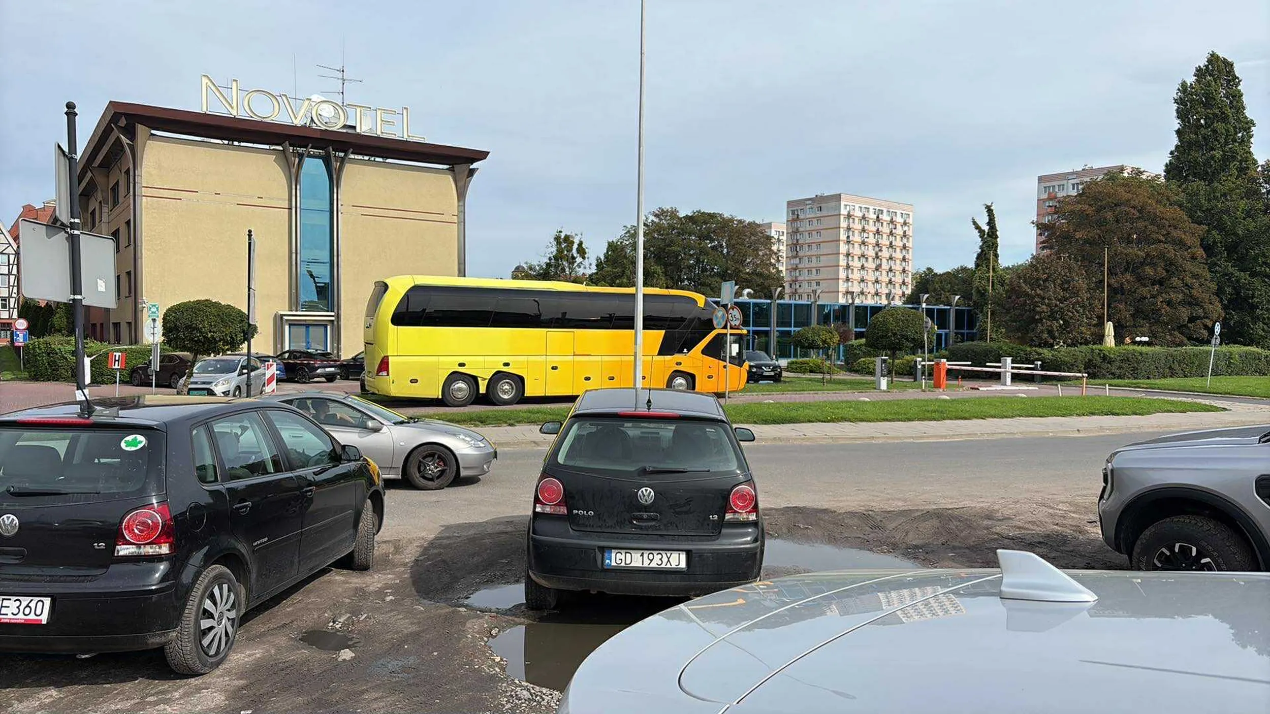 I weź tu wyjedź z parkingu