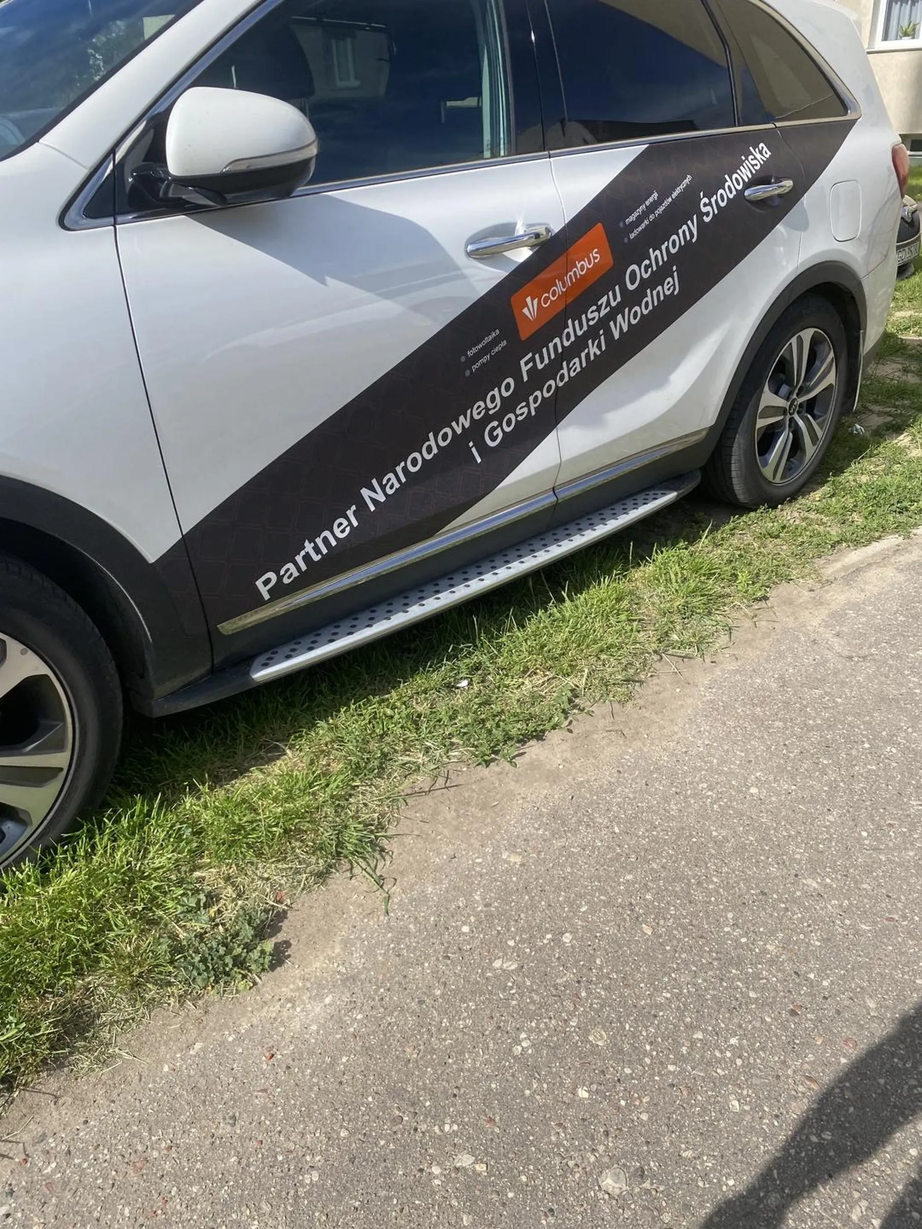 Bo trzeba wjechać jak najbliżej.