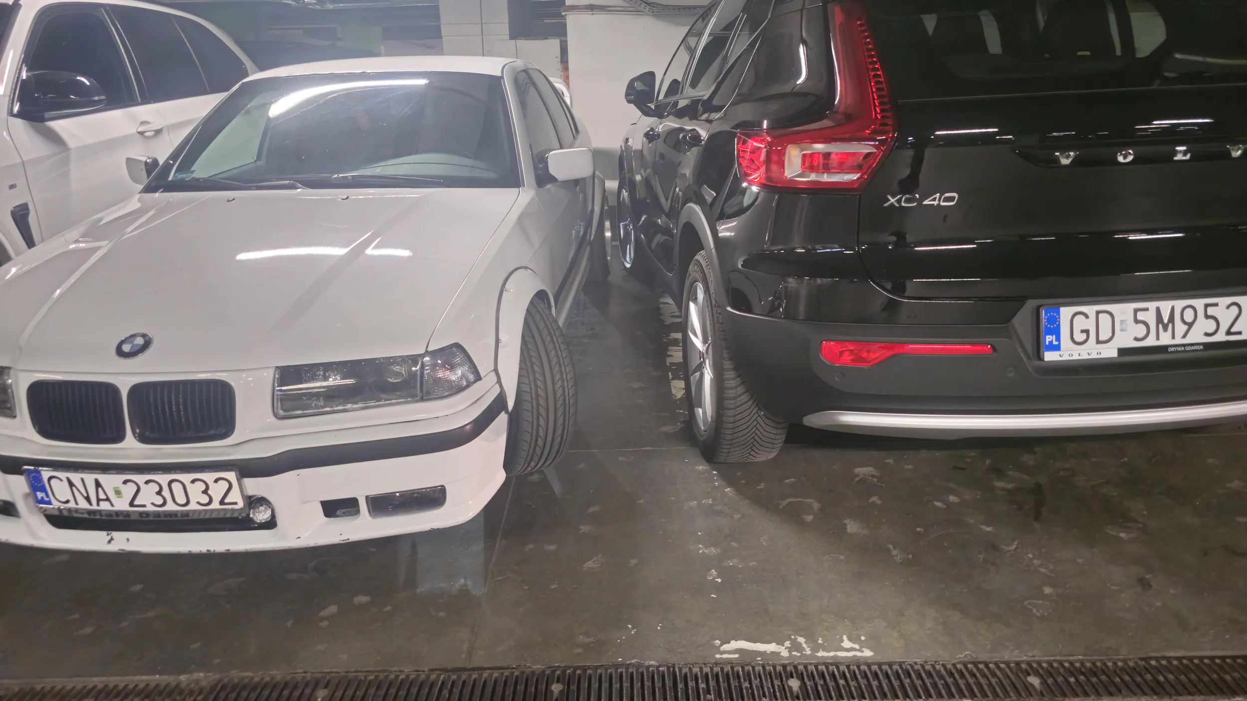 Kierowca nie potrafi parkować