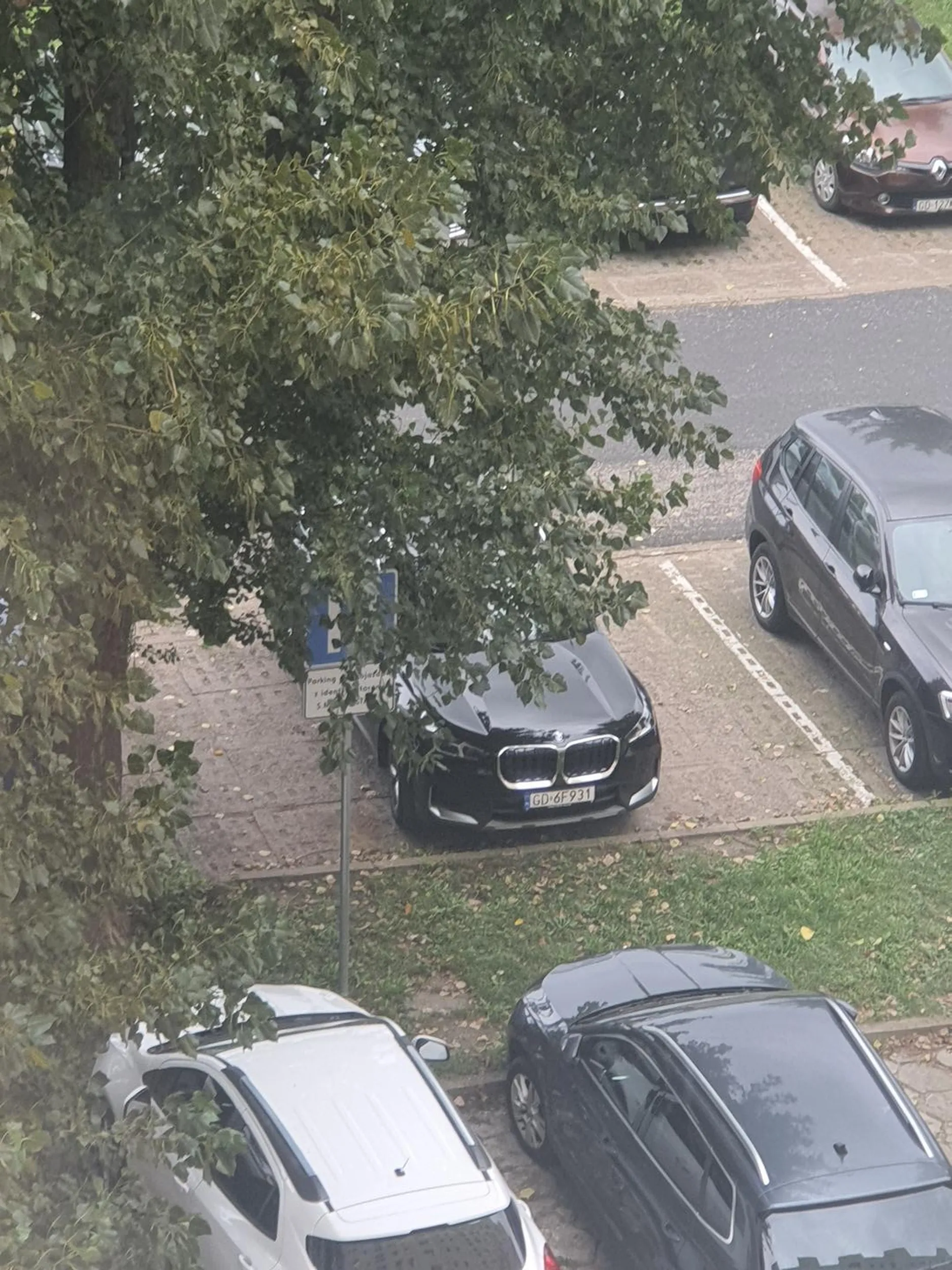 Nie ma to jak stanąć na 2 miejscach. Standard dla biedaków z autem w leasingu.