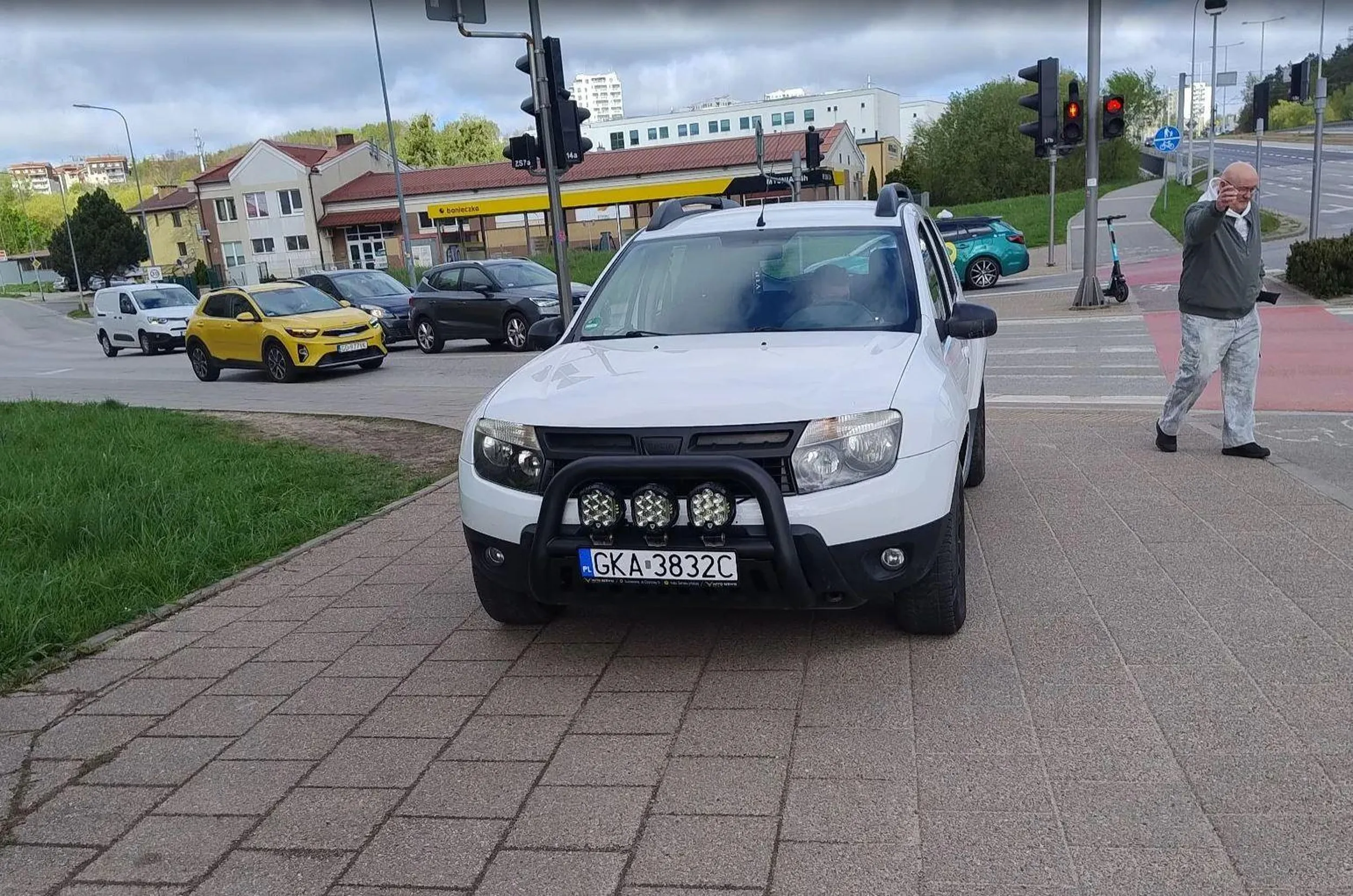 Chodnik na gdańskiej Morenie