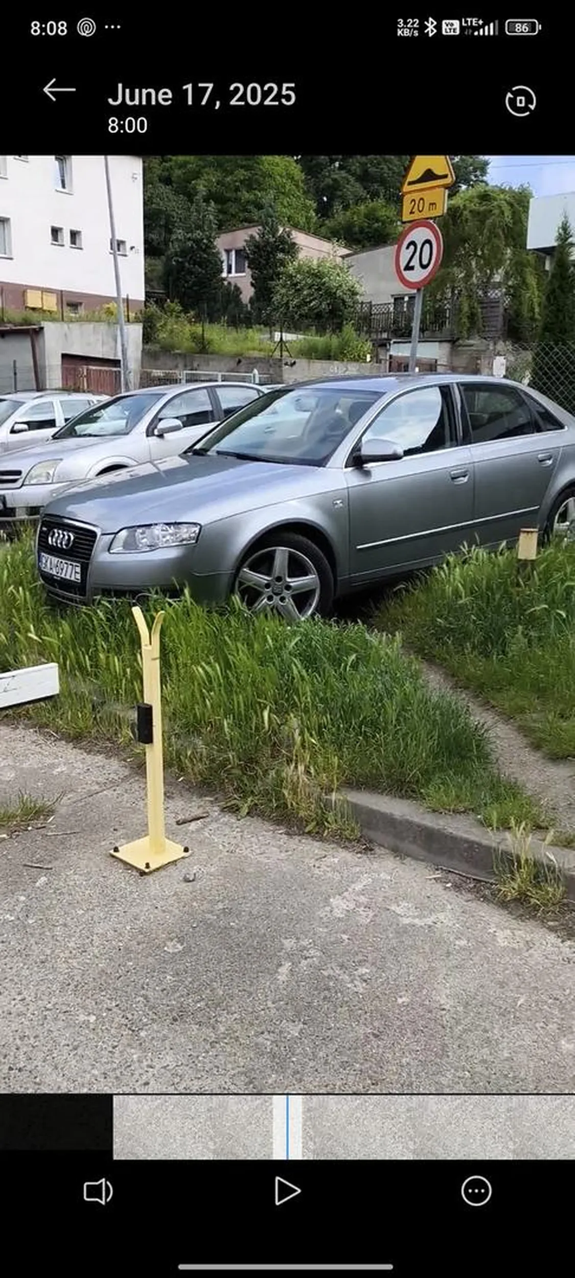 Zaparkował wogóle gdzie nie powinien