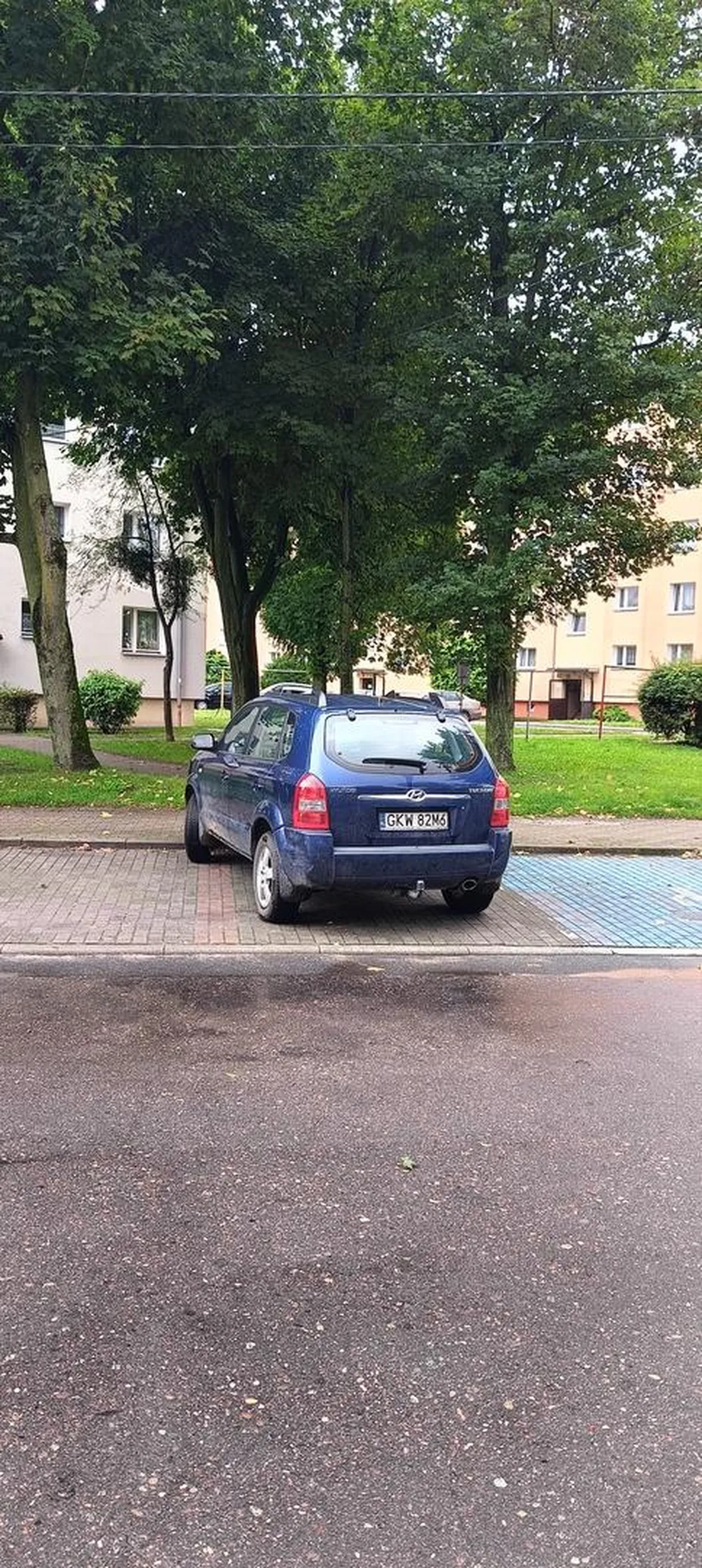 Umiejętności kierowcy na poziomie 1. Grupy żłobka. Jak można tak parkować? Szczyt bezczelności....