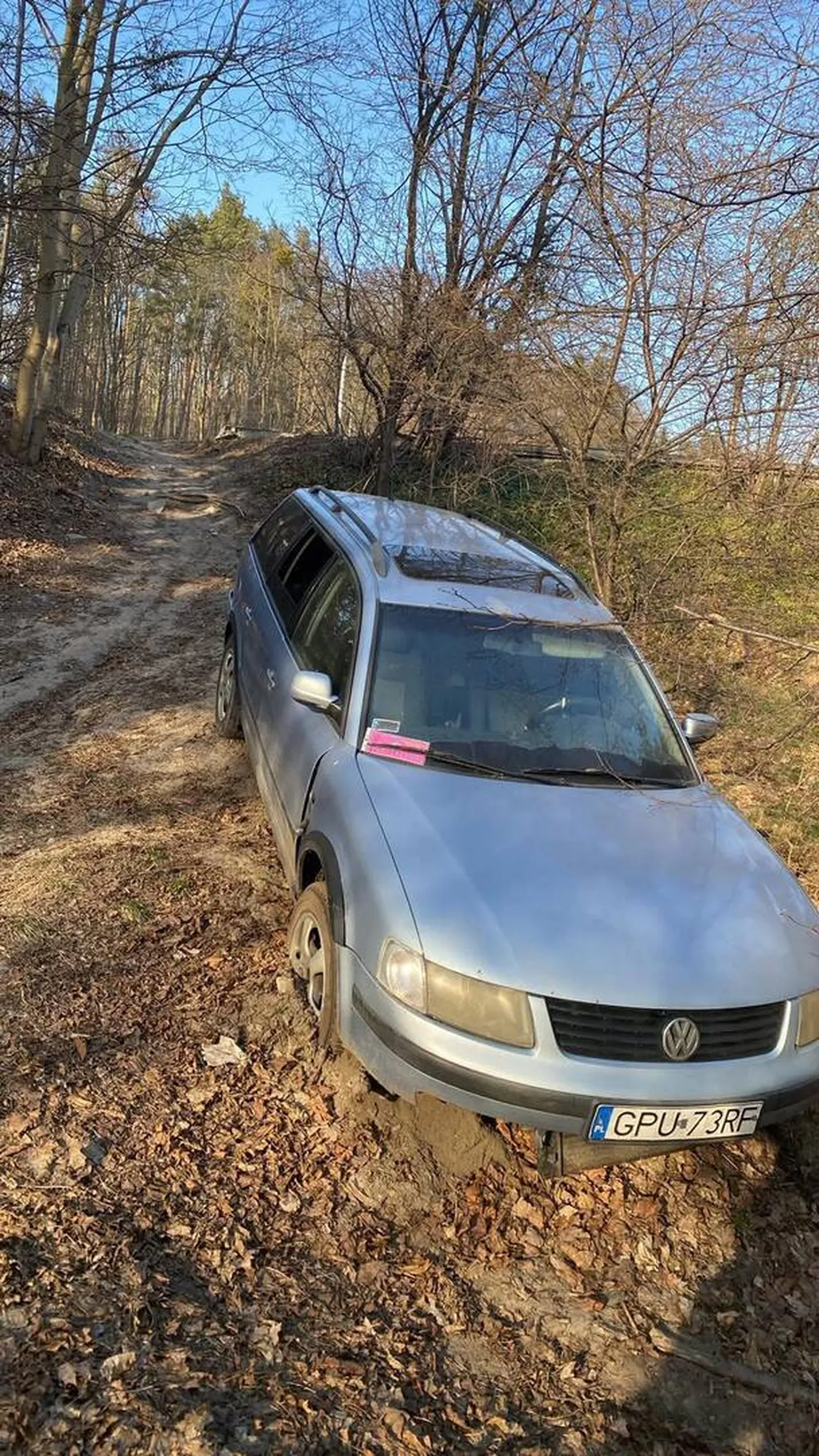 Tutaj się nie parkuje cielaku