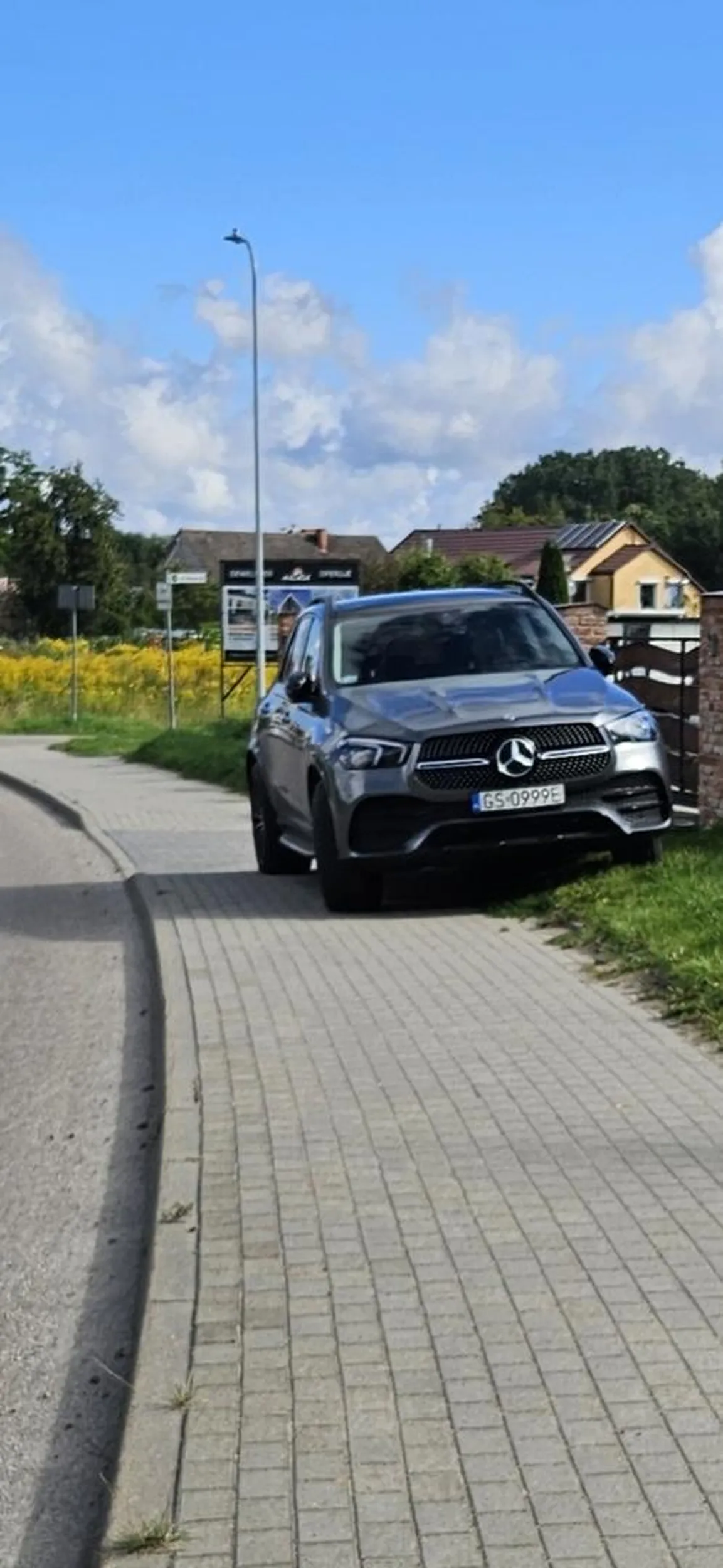 Ładnie parkuję na chodniku... nie będziecie mi zabraniać