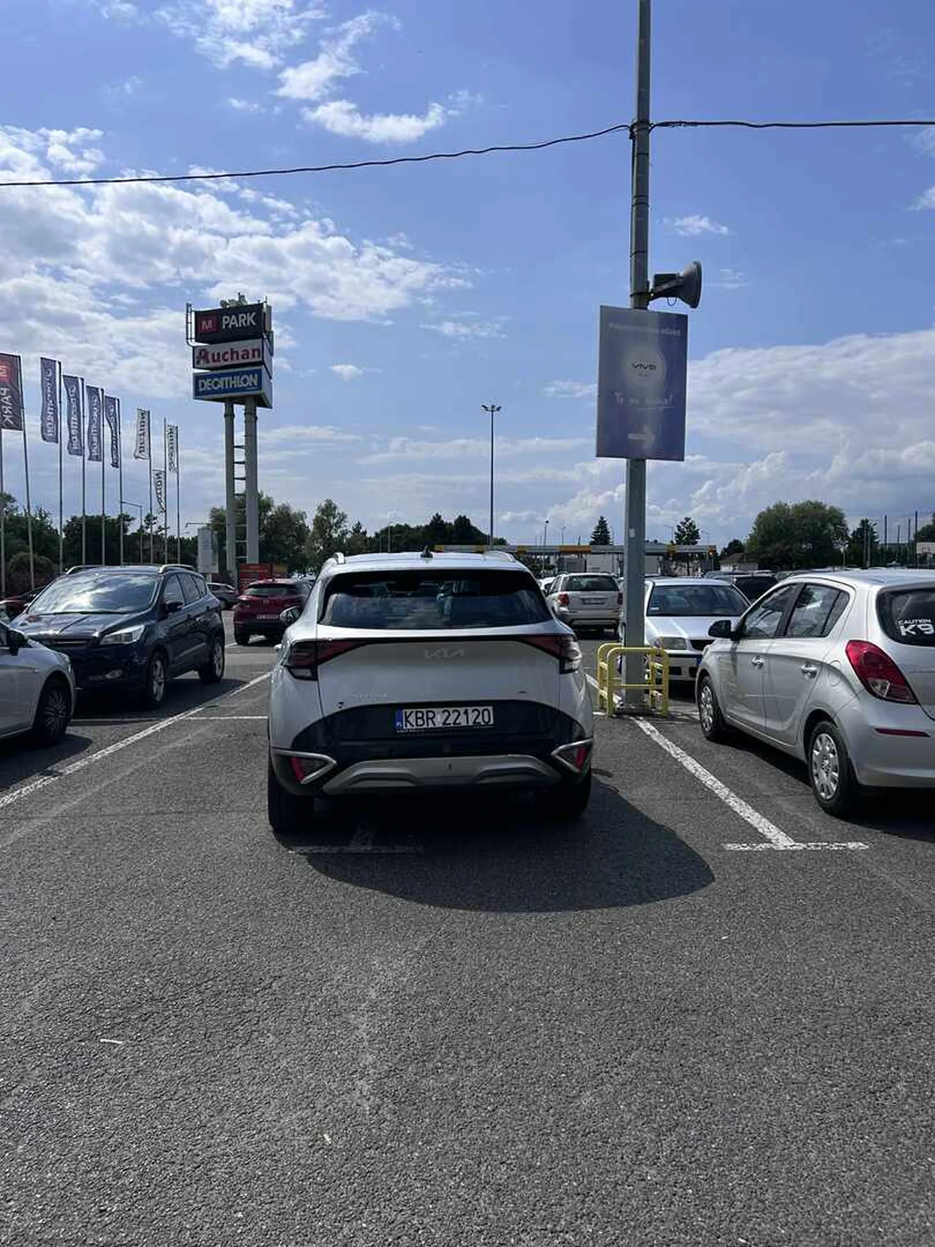 Mistrz parkowania KBR kompletny brak rozumu :))