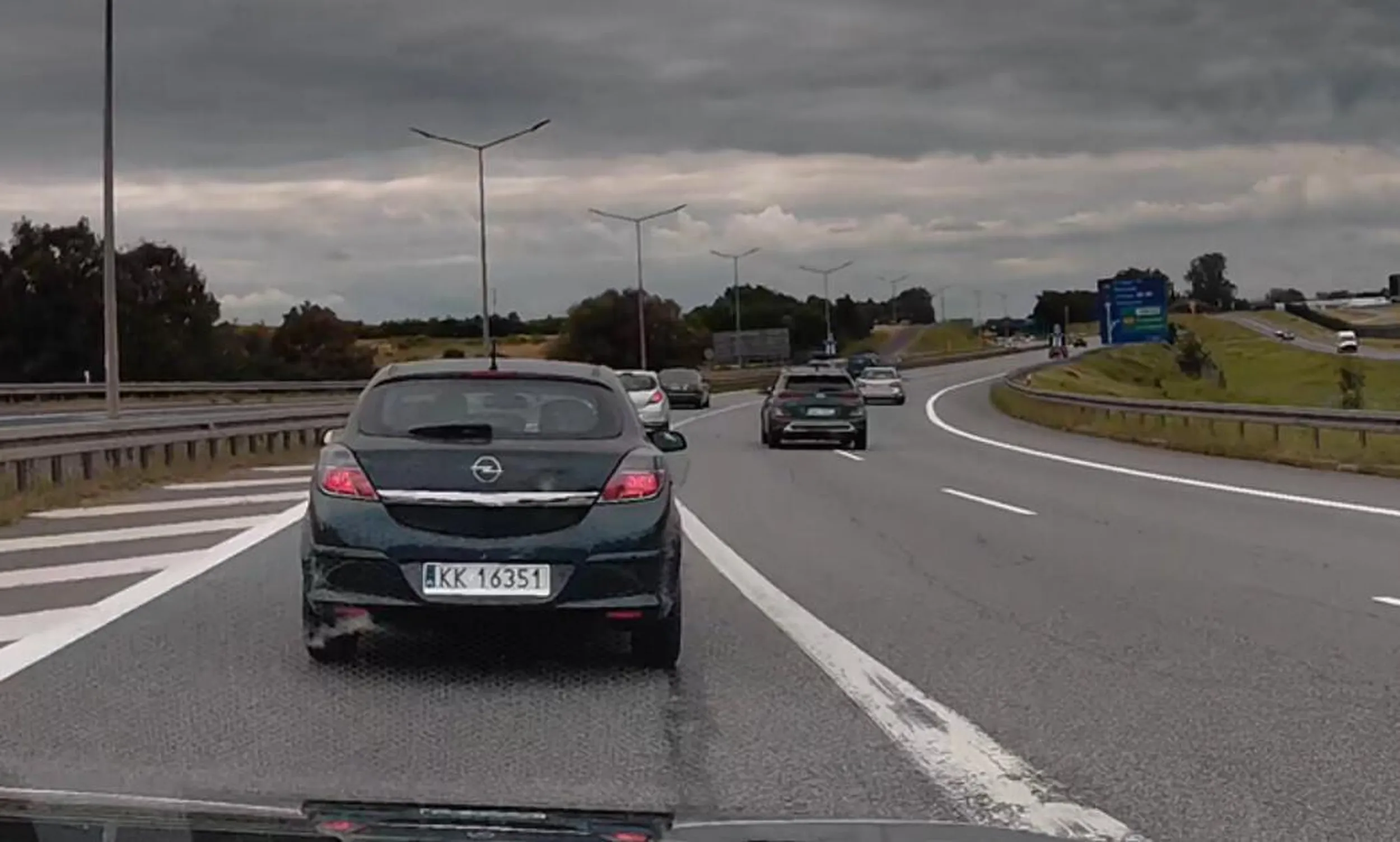 miłośnik lewego pasa